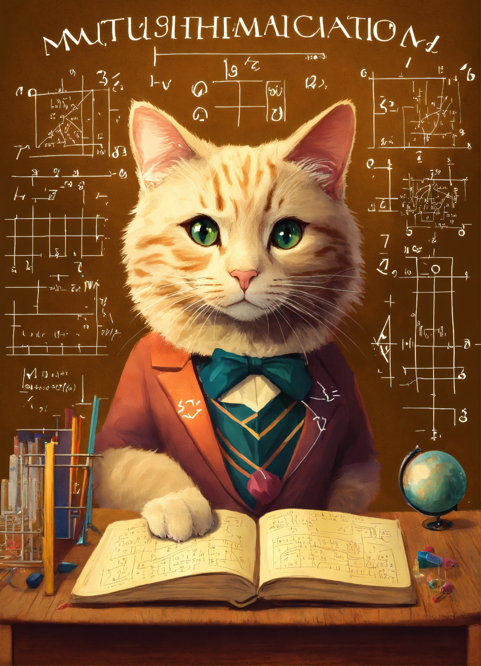 Lexica - Cat is Mathematician