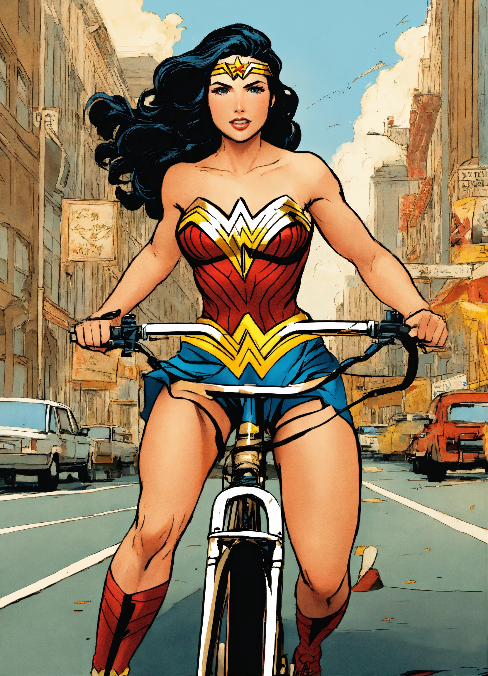 Wonder discount woman bicycle