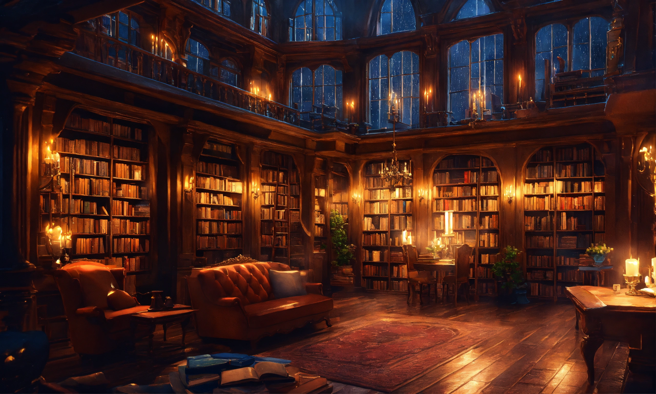 Lexica - Epic shot of very cozy ultra detailed Beauty and the Beast ...