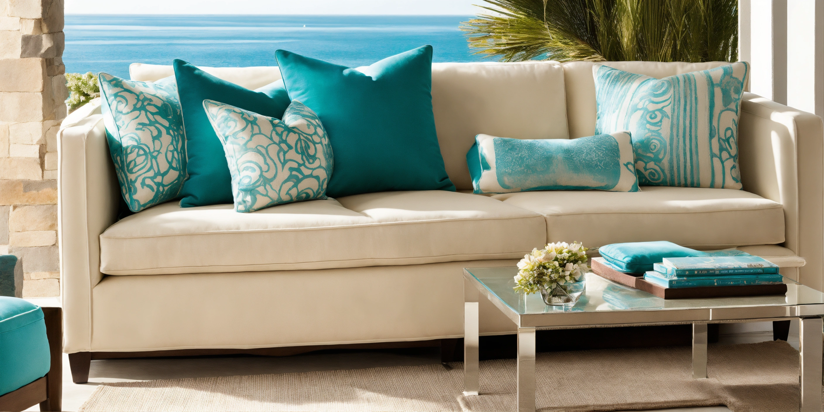 Luxury 2024 coastal pillows