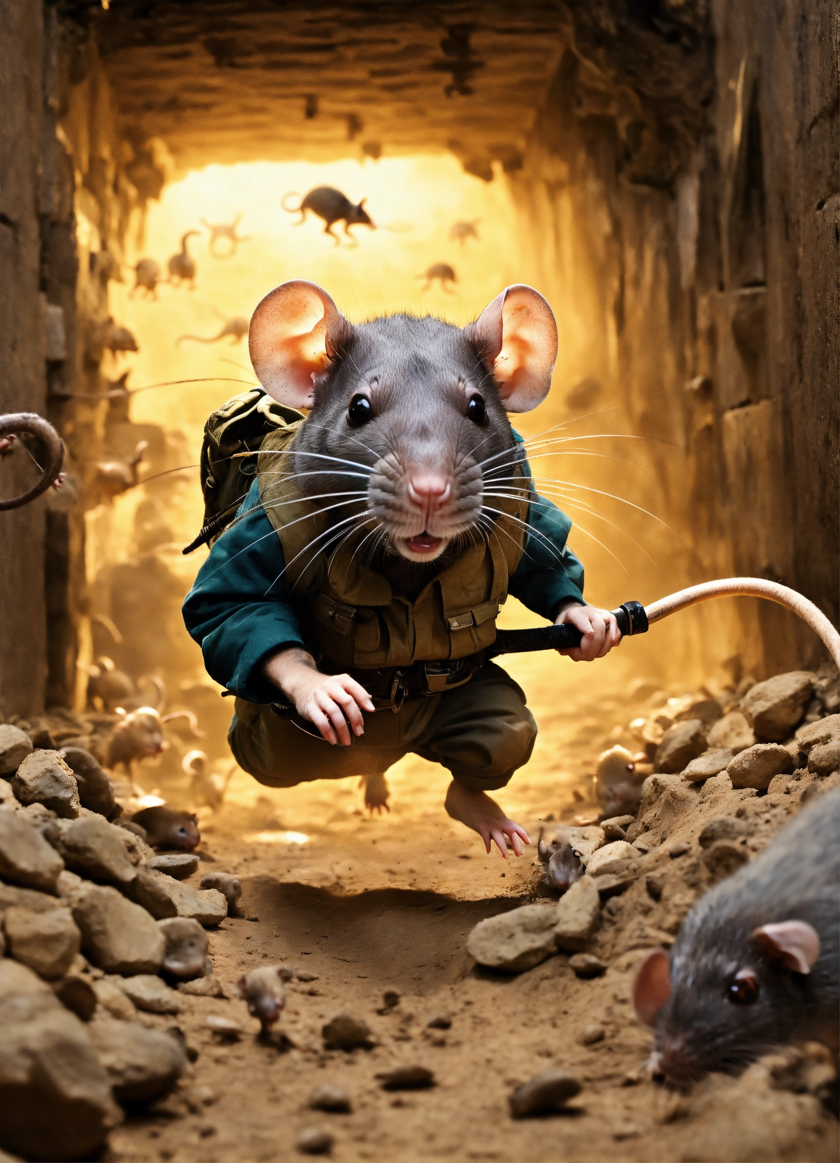Lexica - Rats in a trench running throughout
