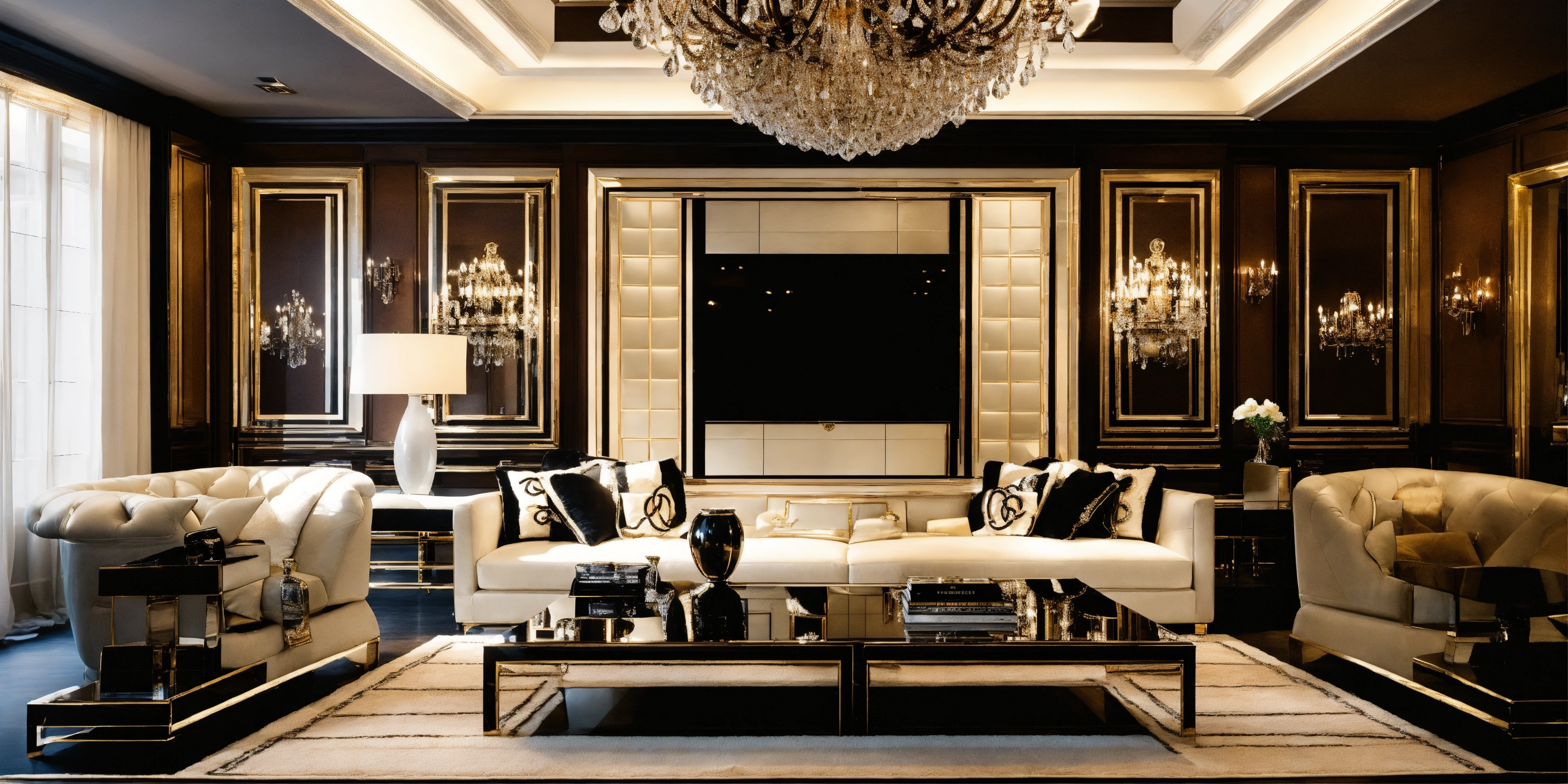 Lexica - Chanel inspired interior design