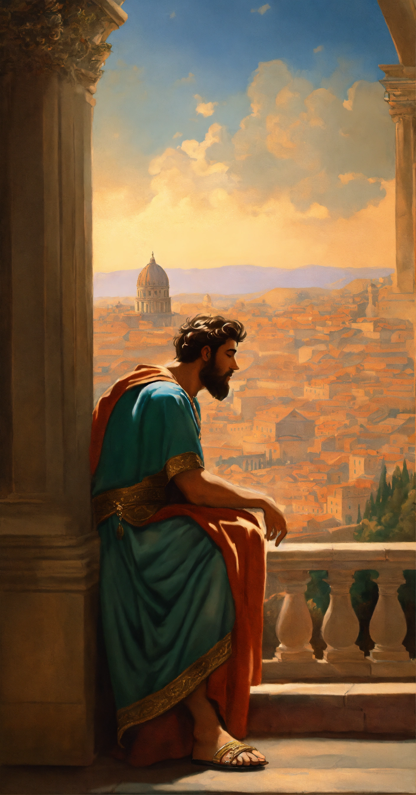Lexica - Daniel the prophet dreaming of rome