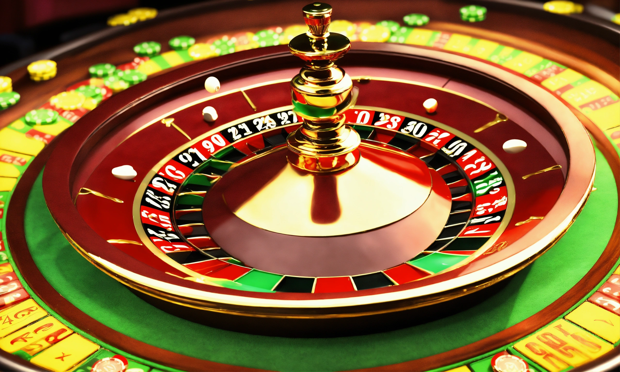 Lexica - A casino roulette in the screen wheel is shown, with lots of ...