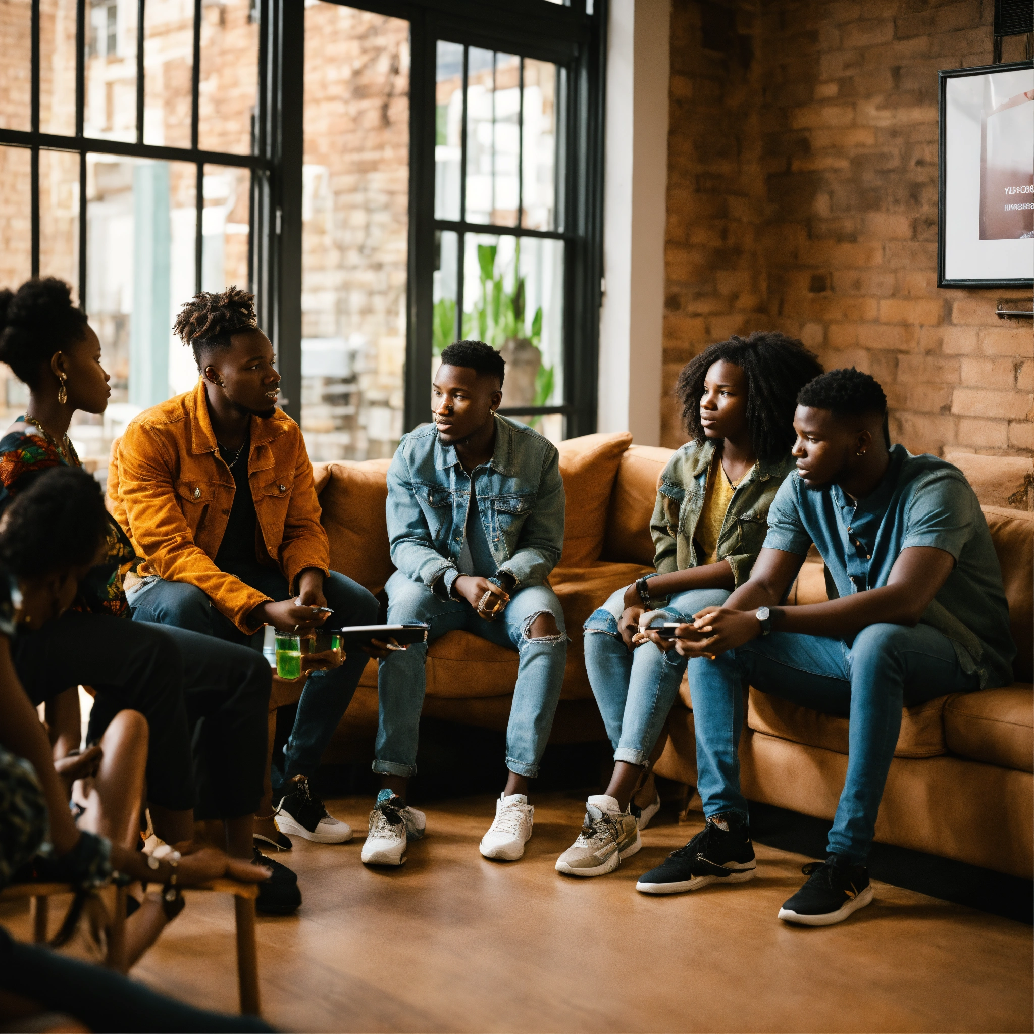 Lexica - Young African millennials focus group discussing health issues