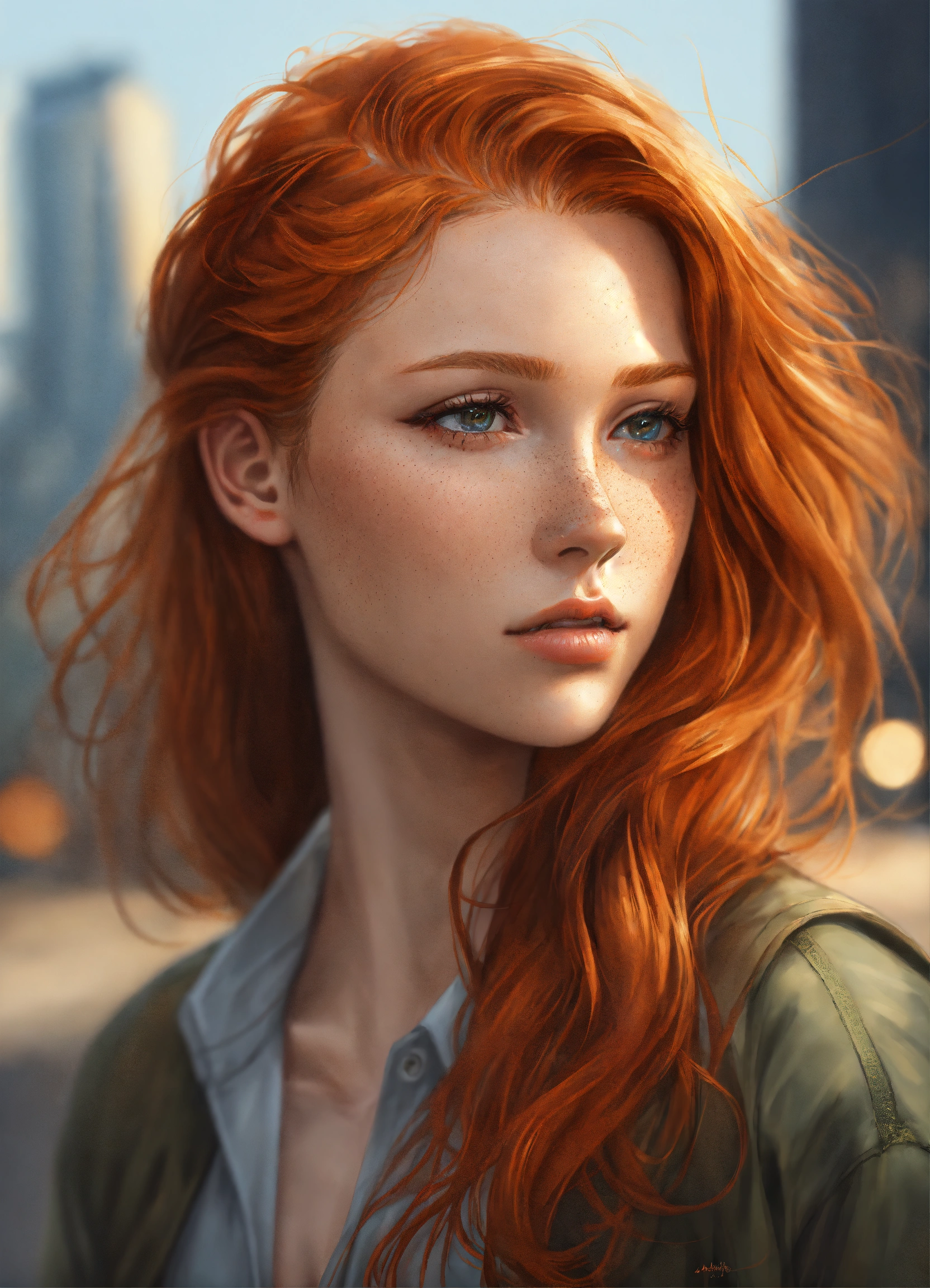 Lexica - Realistic detailed portrait ,stanley artgerm, very coherent ...