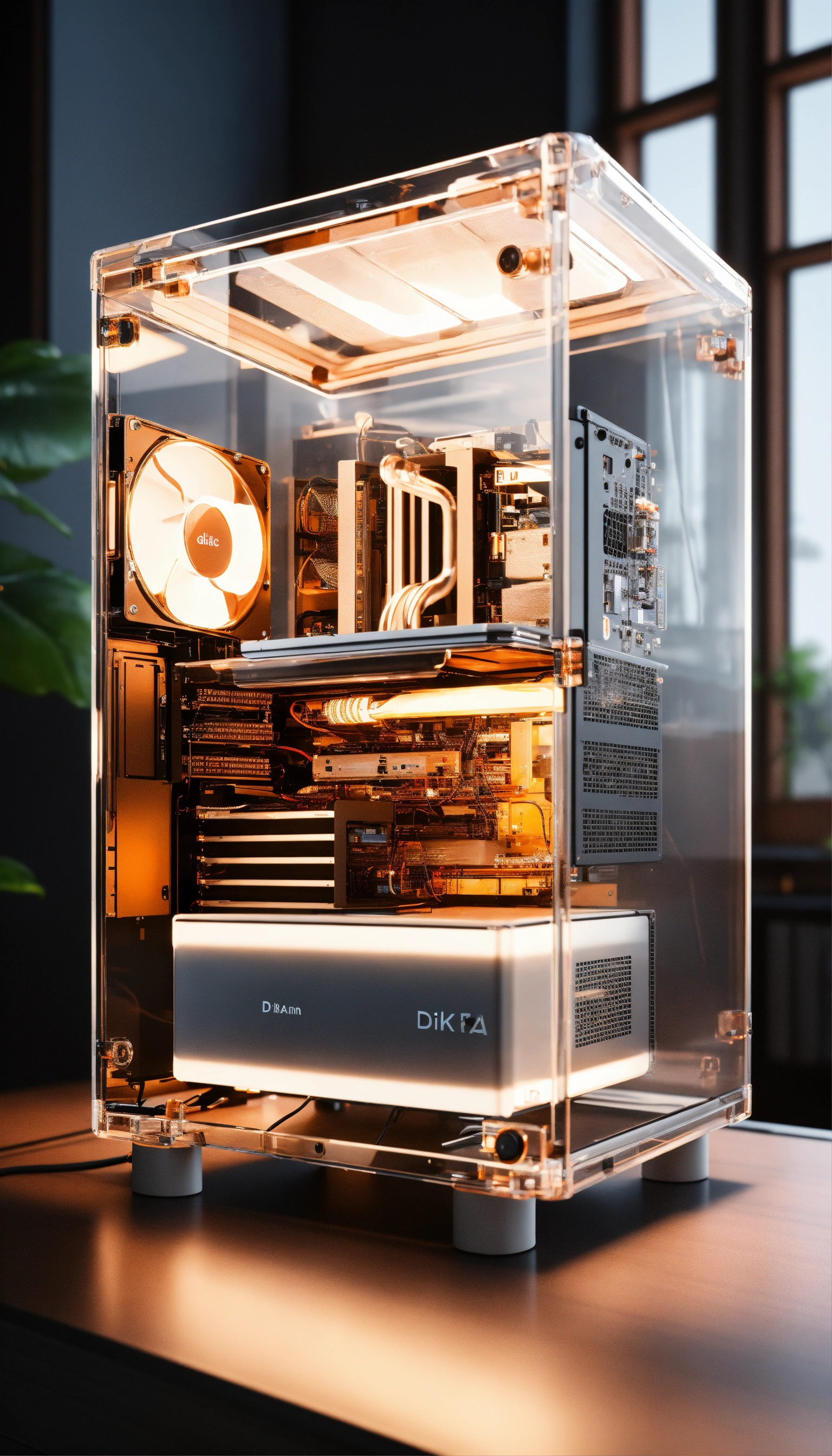Lexica - PHOTO 16K,A translucent polycarbonate PC case, designed by ...
