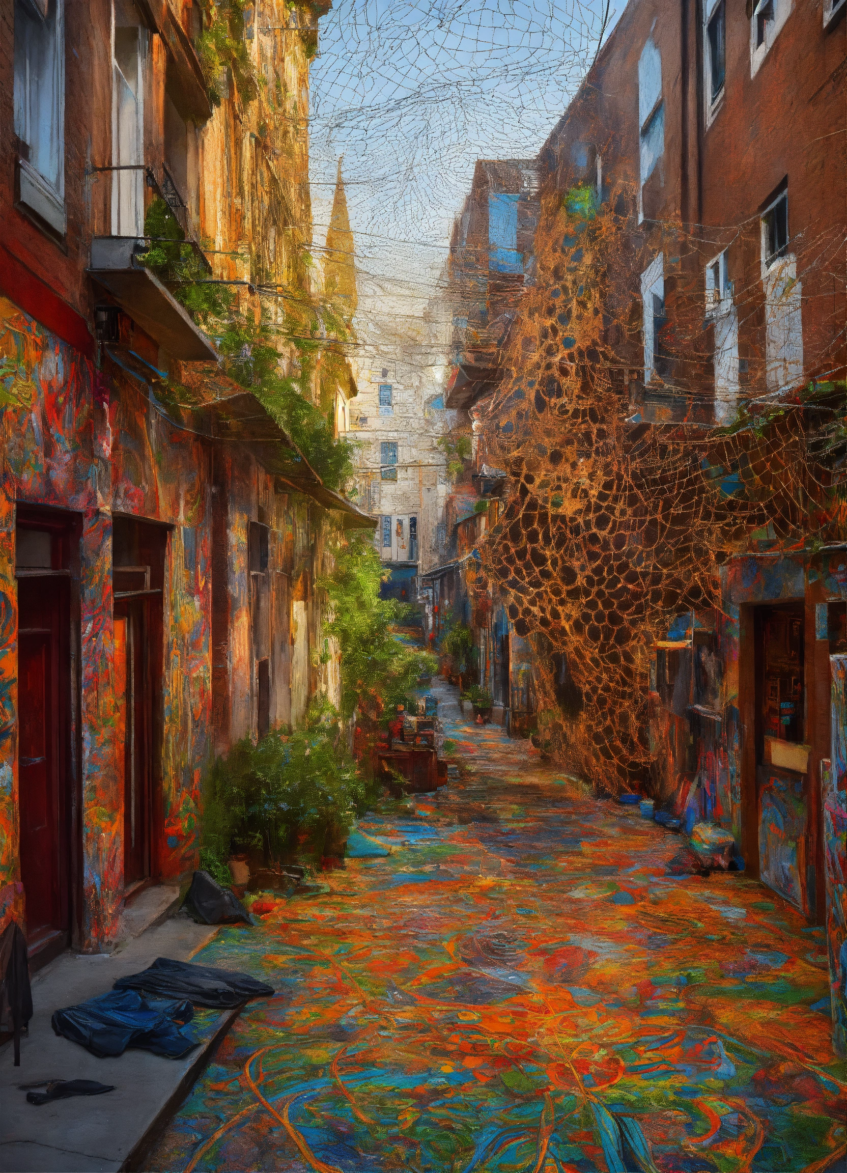 Lexica - Crazy, but Beautiful, intricate, complex, Street art, net art ...