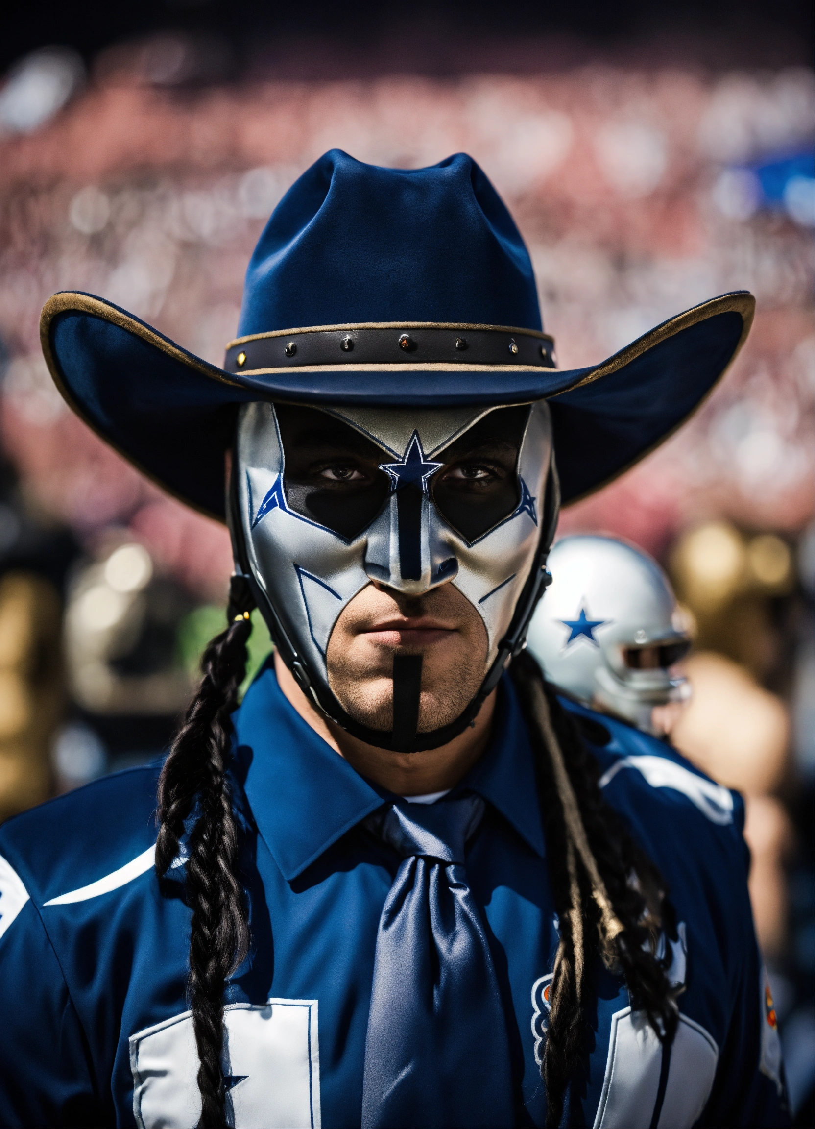 Lexica - The Dallas Cowboys mascot as a villain