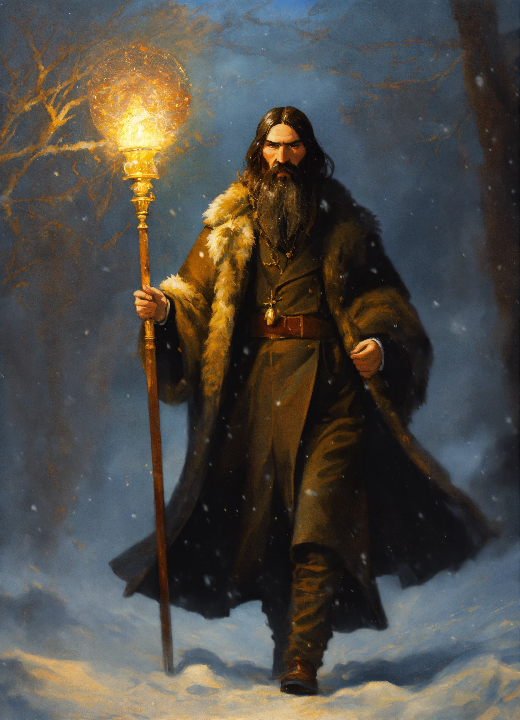 Lexica - Grigori Rasputin crossing a blizzard