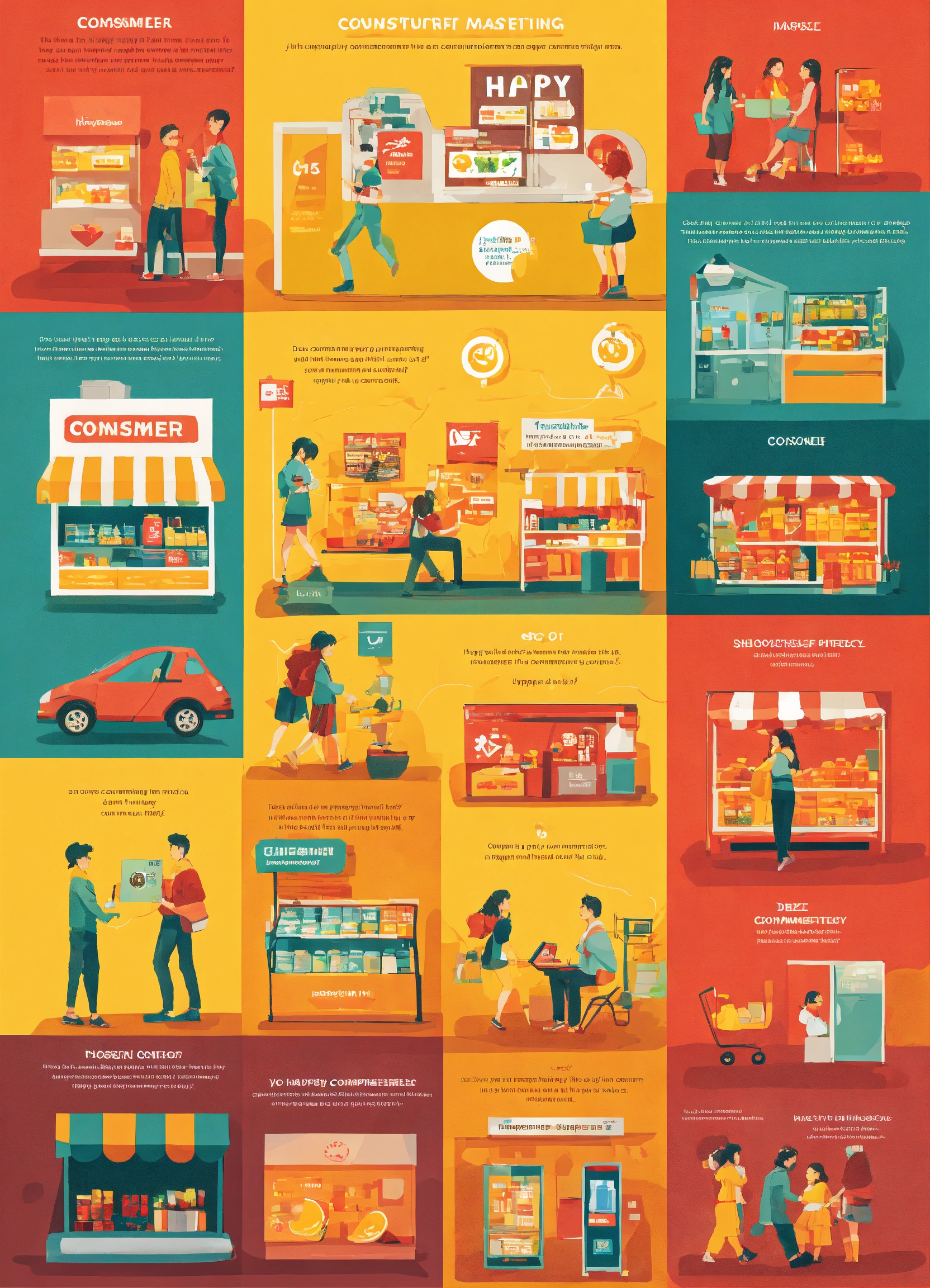 Lexica - Design an image illustrating the concept of consumer-oriented ...