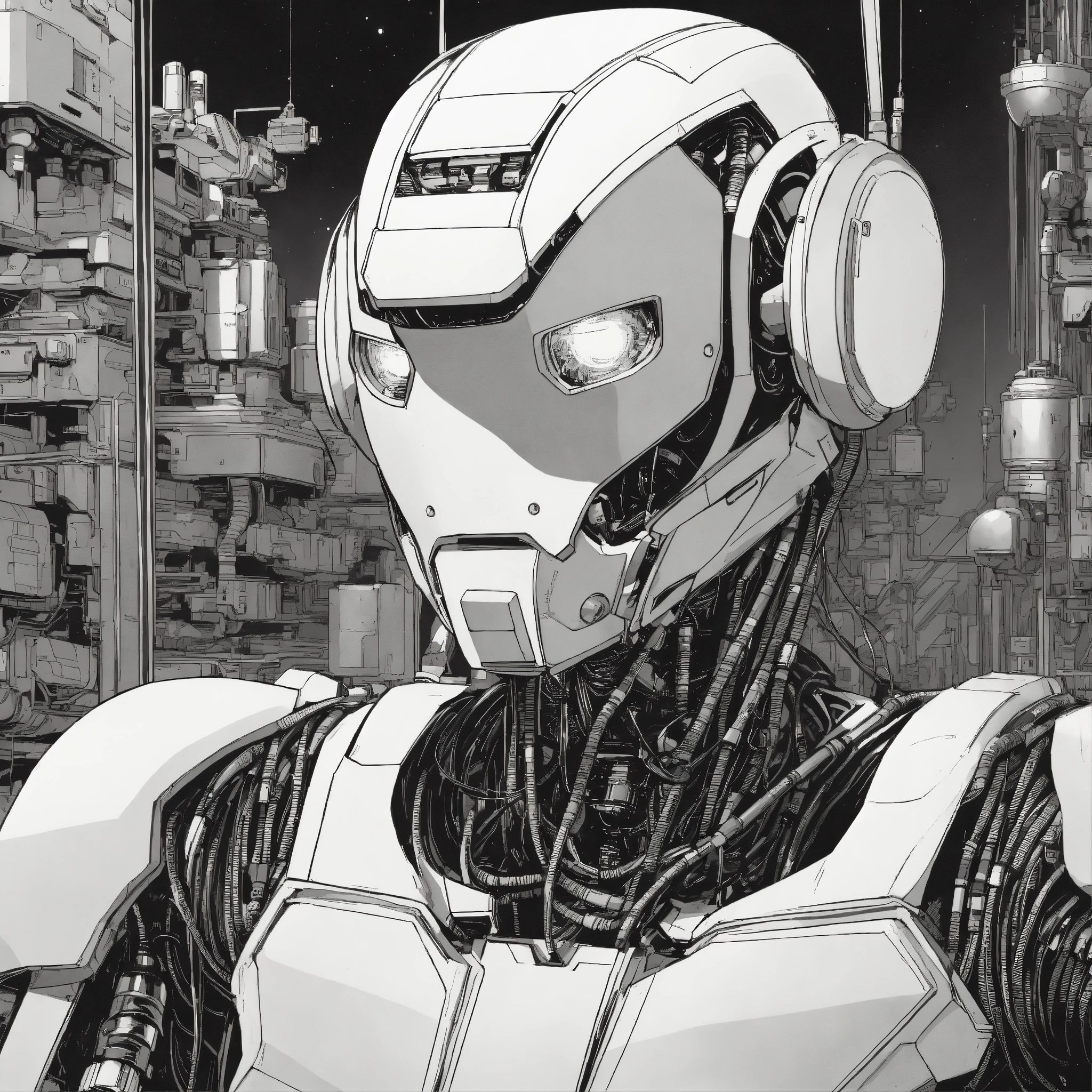 Lexica - A comic book panel about robots taking over the world ...