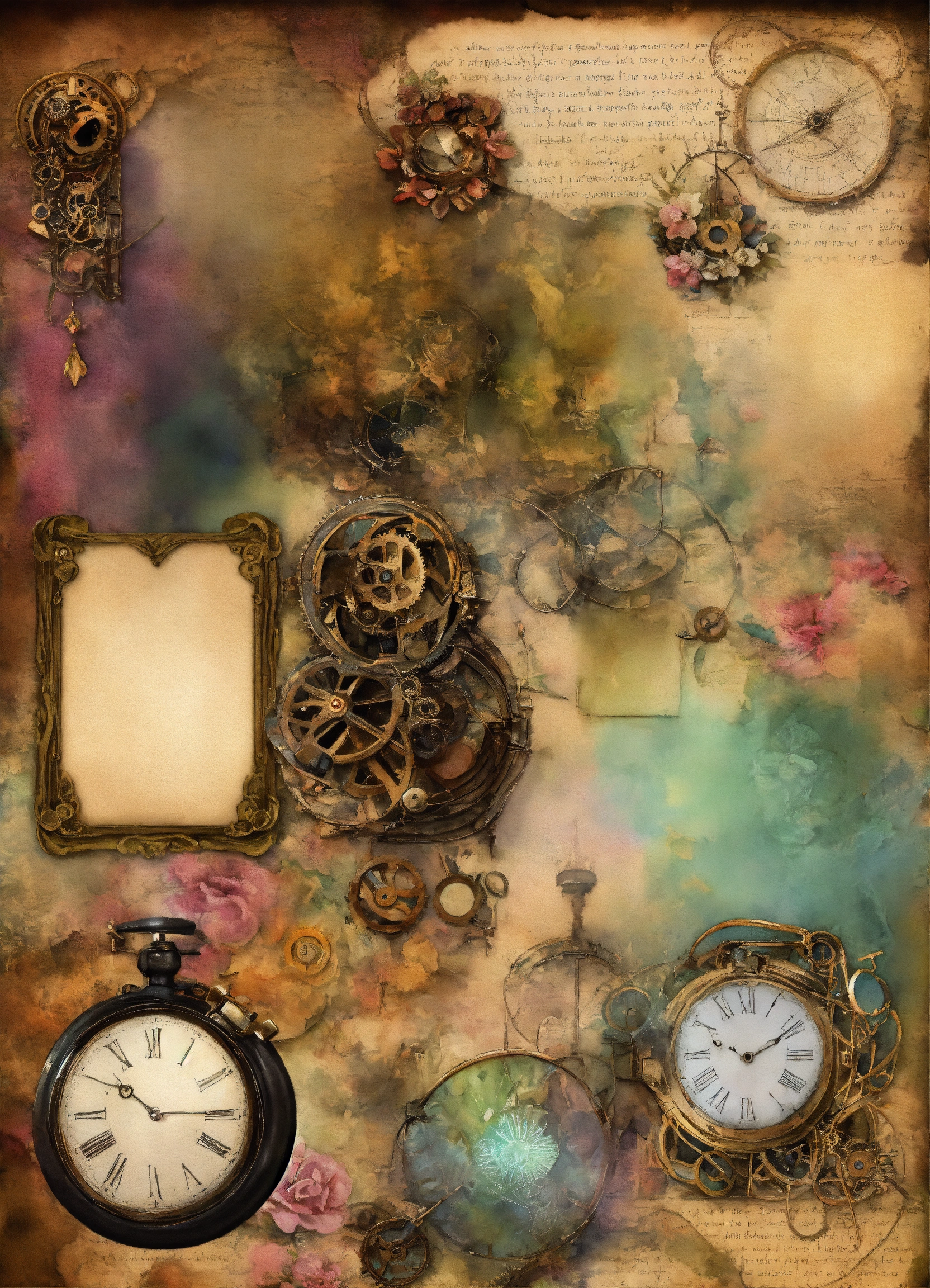 Lexica Shabby chic dreamy mist pastel junk journals Create detailed