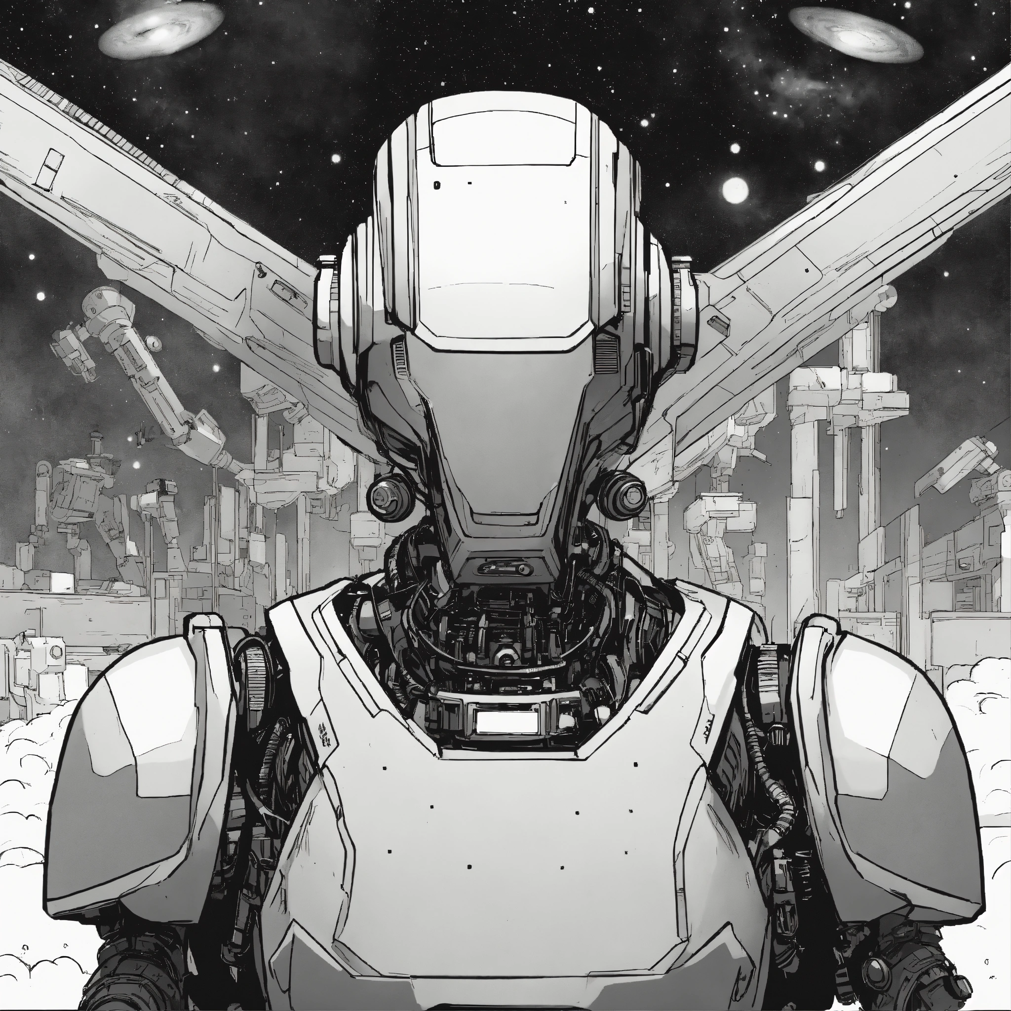 Lexica - A comic book panel about robots taking over the world ...