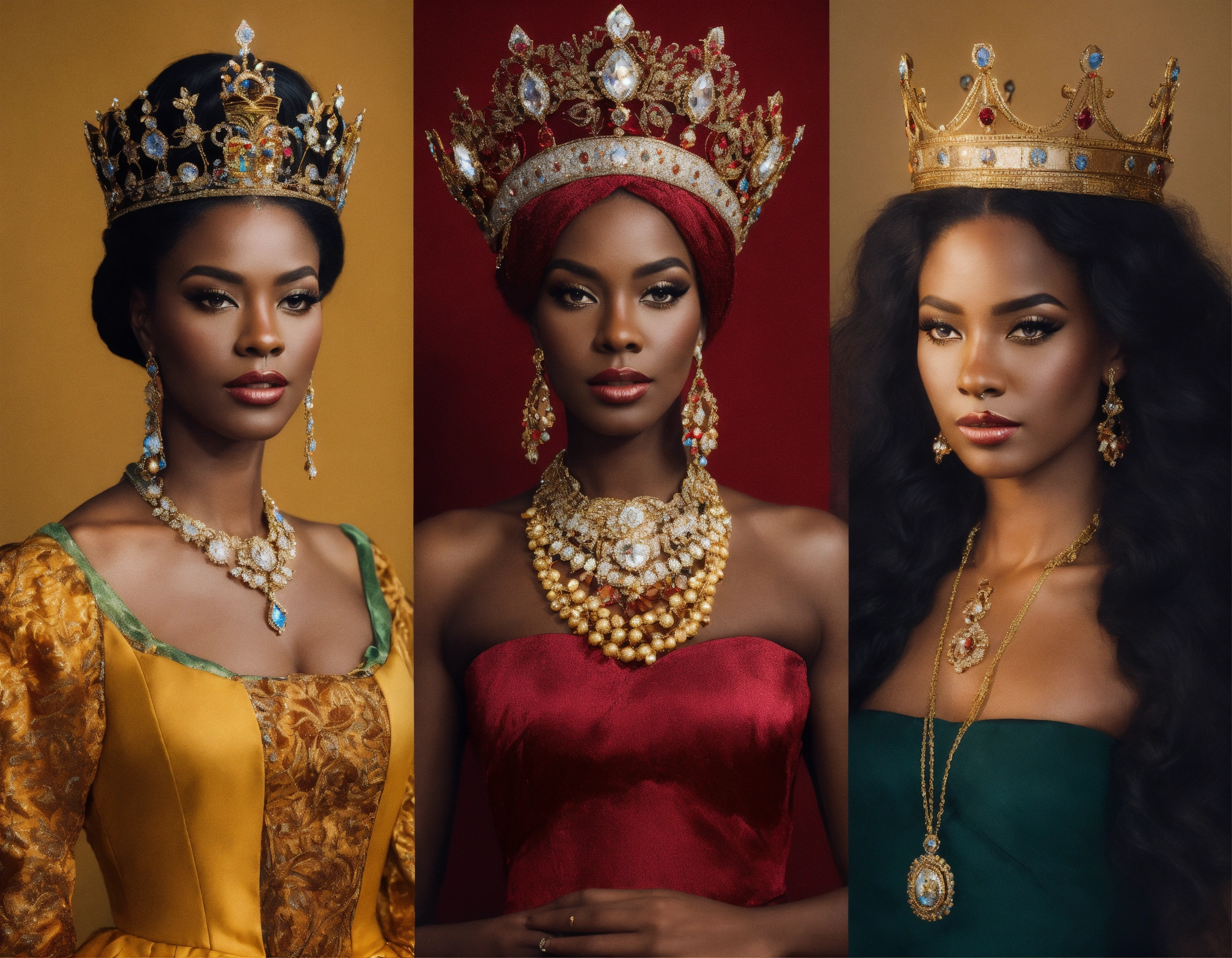 Lexica - Take photos of different queens in reference style