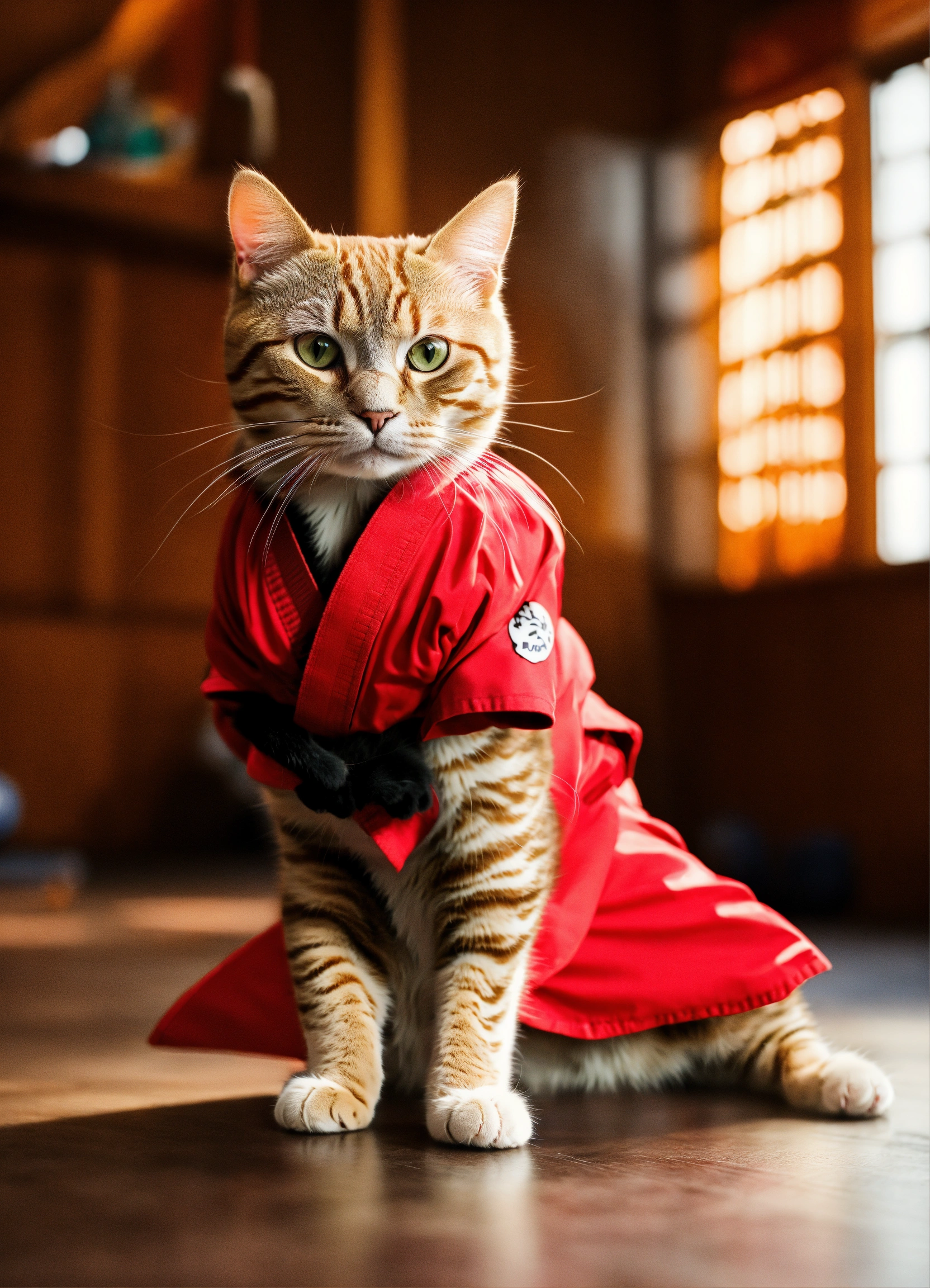 Lexica - Cat is Karate Instructor