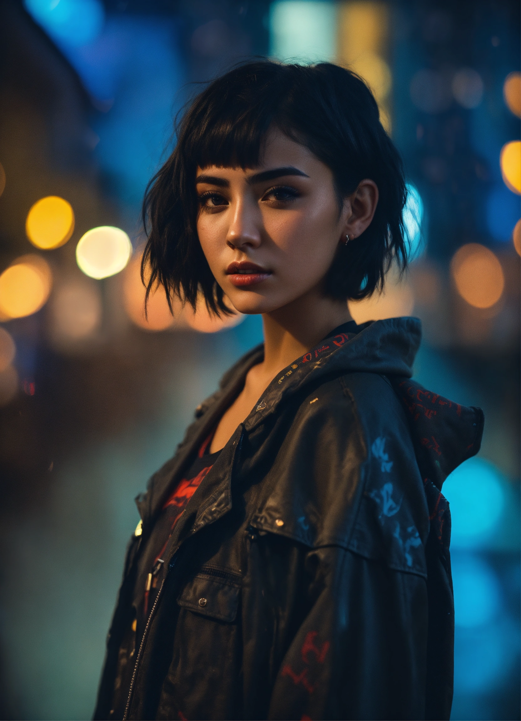 Lexica - Highly detailed portrait of tan skin spanish young woman 20 ...