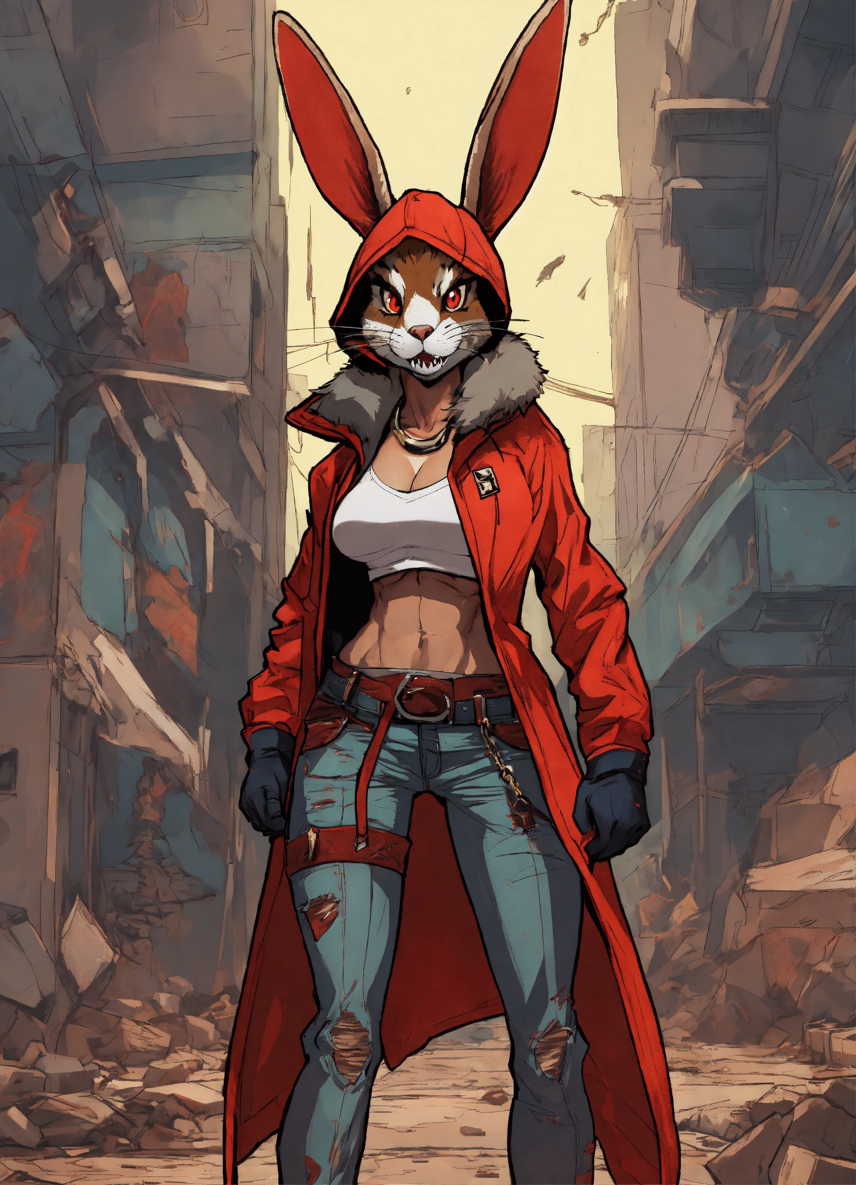 Lexica - Create a vivid and detailed character description in a comic ...