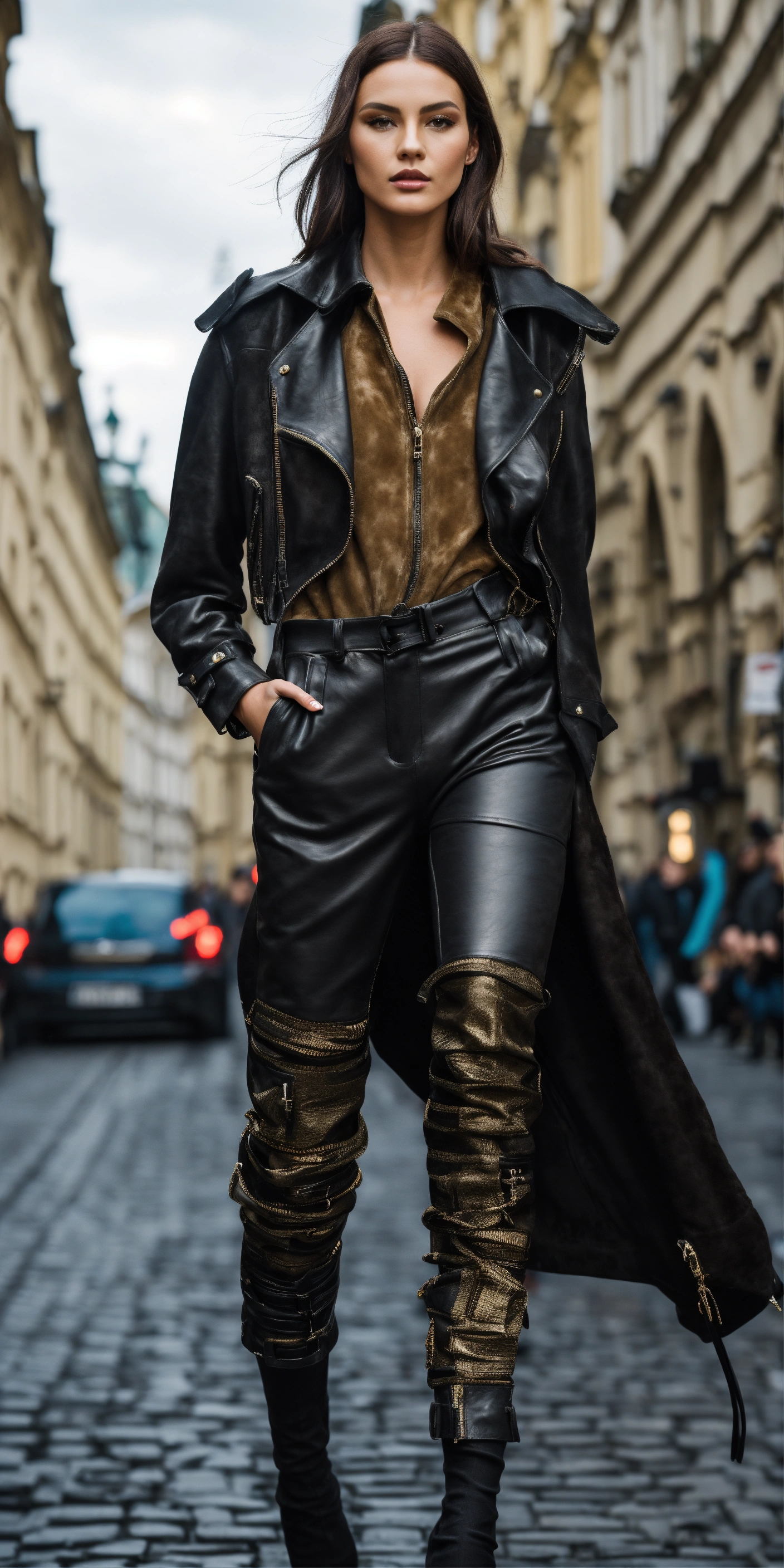 Lexica - Ultra realistic full body photo of an fashionable model ...