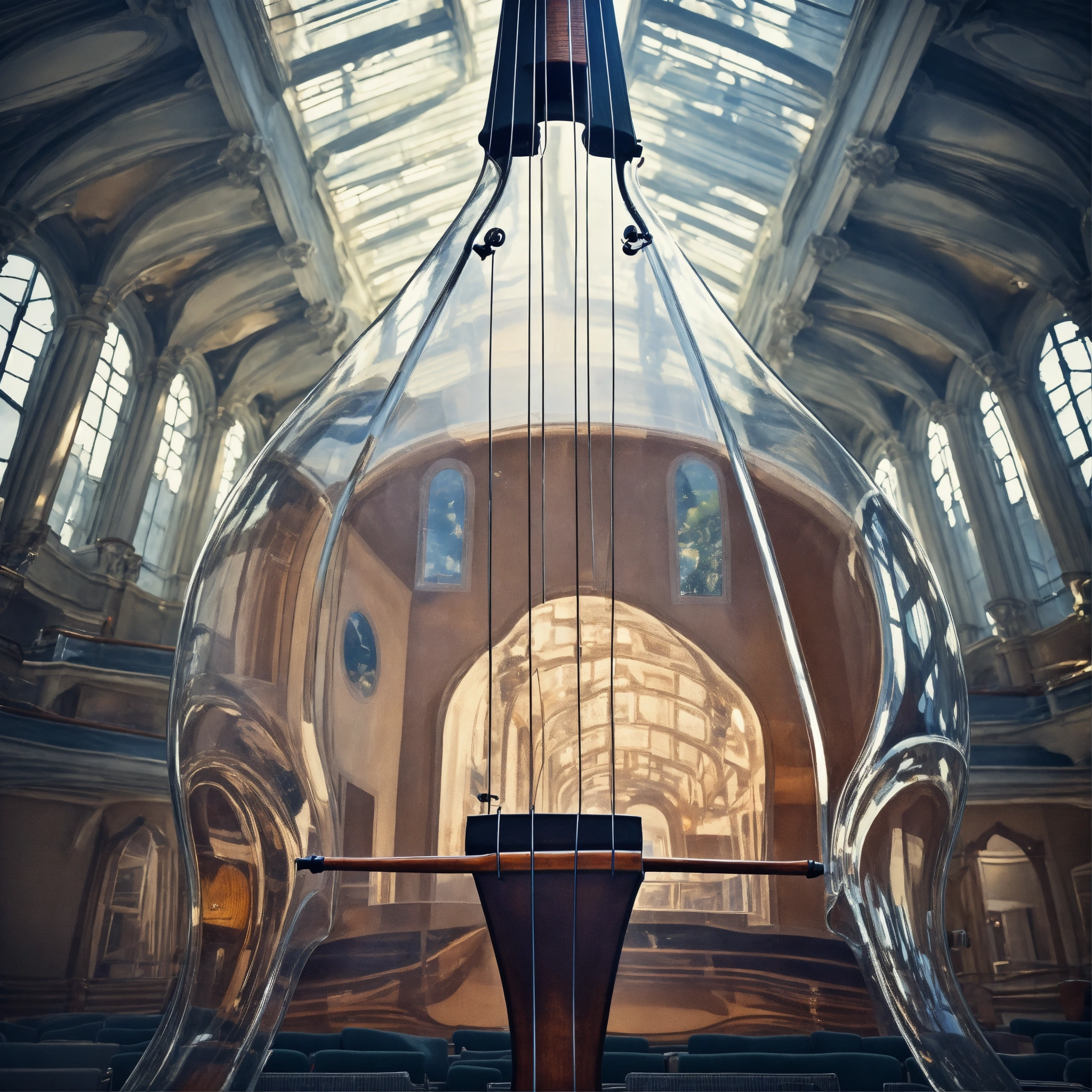 Lexica - Very bizarre angle of a photorealistic closeup view of inside ...