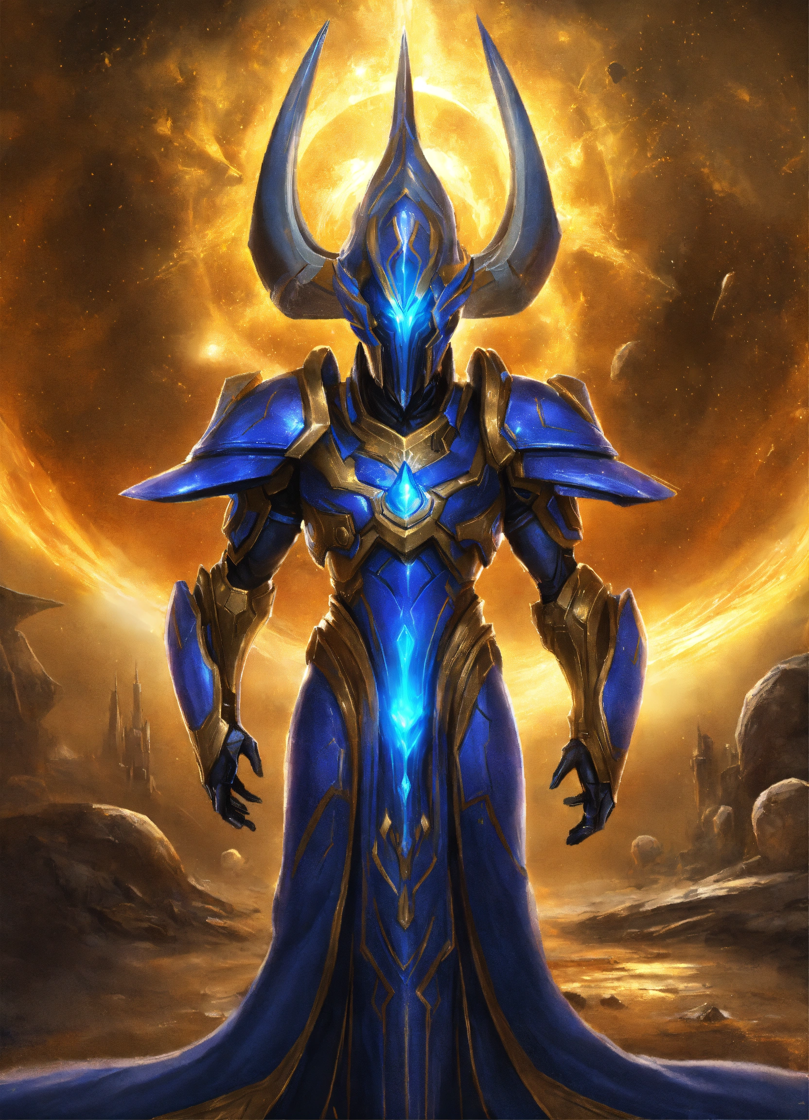 Lexica - Protoss adept, starcraft protoss art