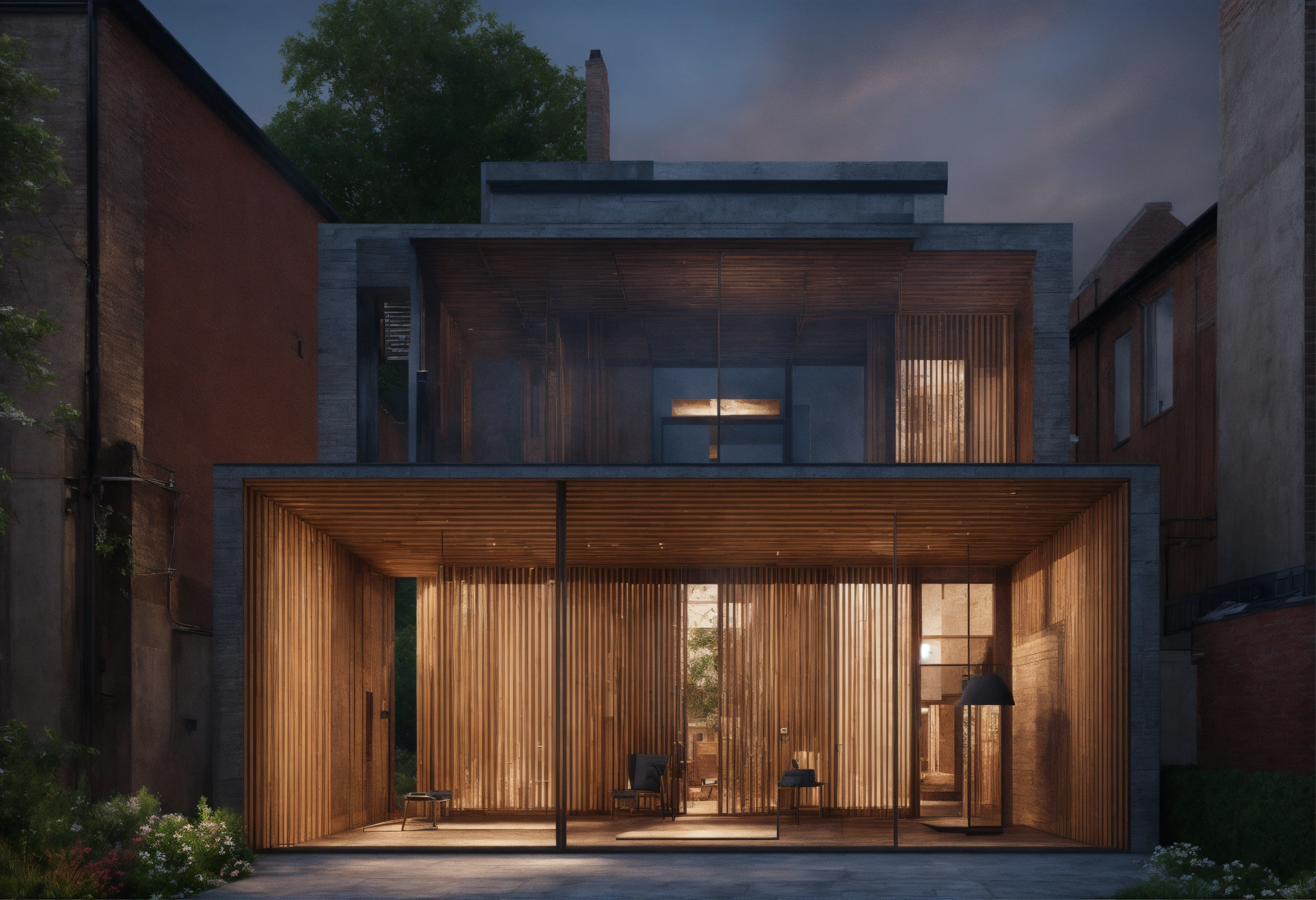 Lexica - A heart made architecture. Photorealism