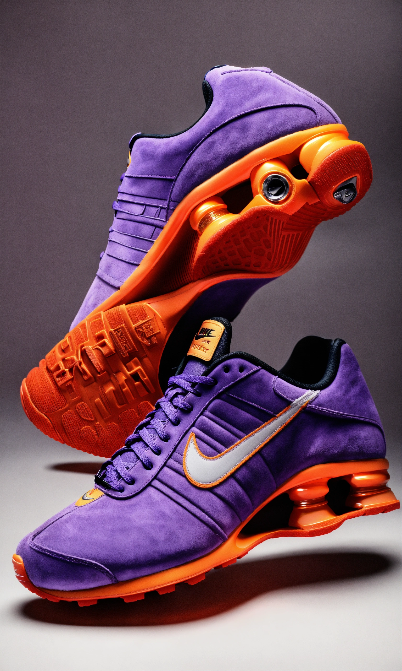 nike shox suede
