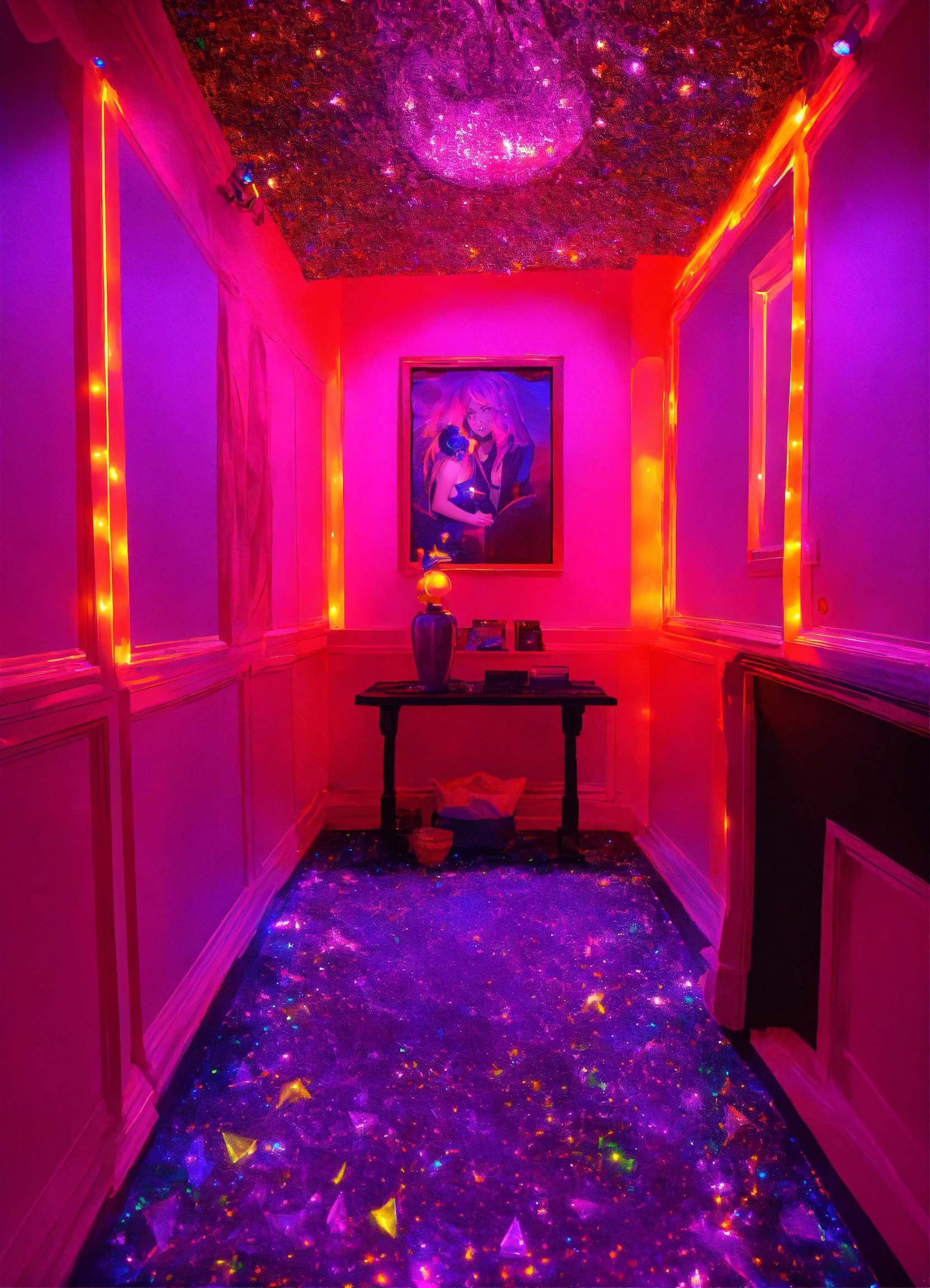 Lexica Perfect focus The Phantom amethyst neon black light DMT demon