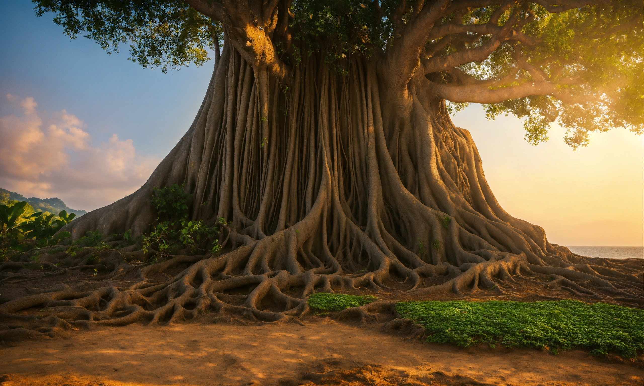 Lexica - The stone is tied to the roots of a banyan tree