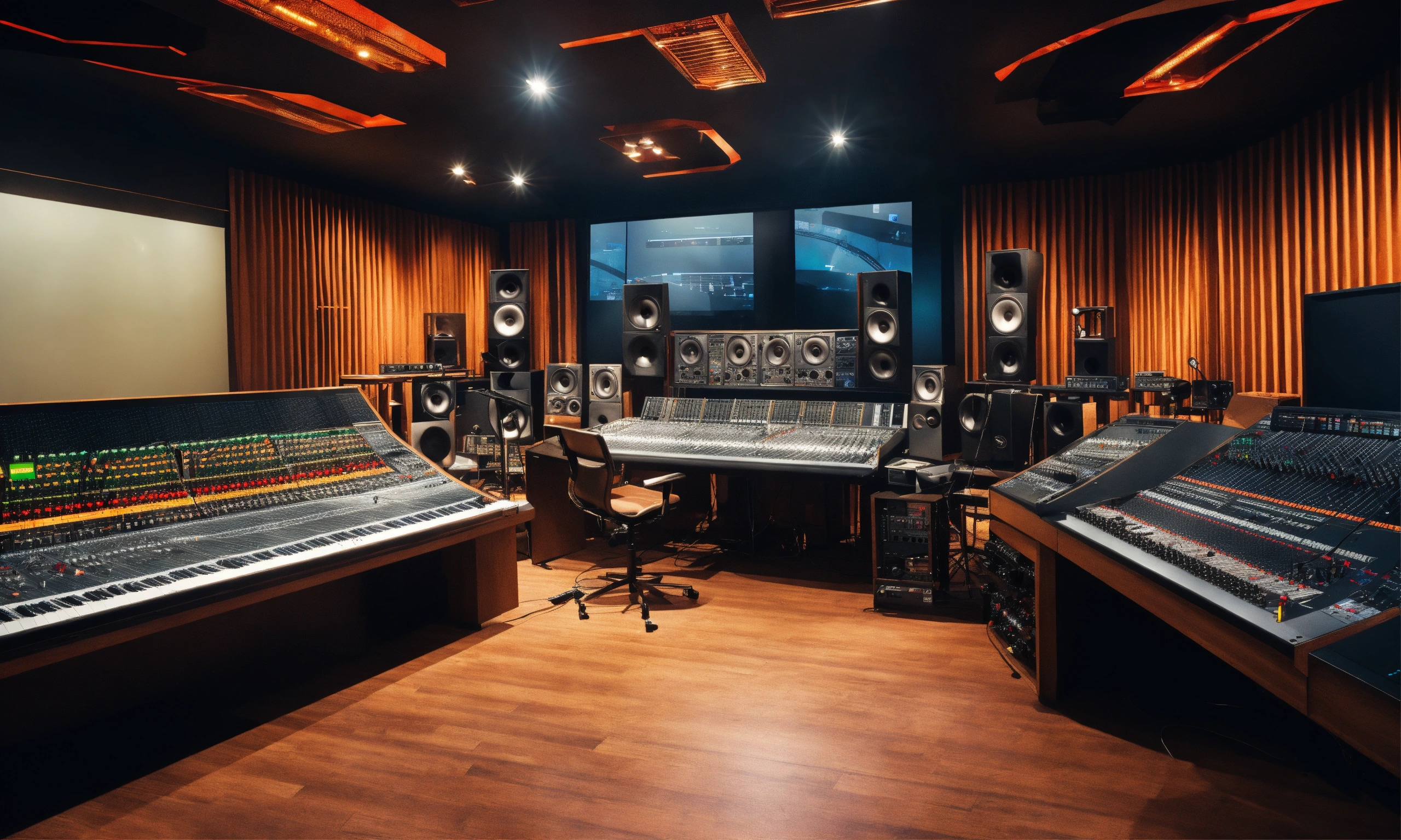 Lexica - Mega modern audio studio focused on techno with a huge mixing ...