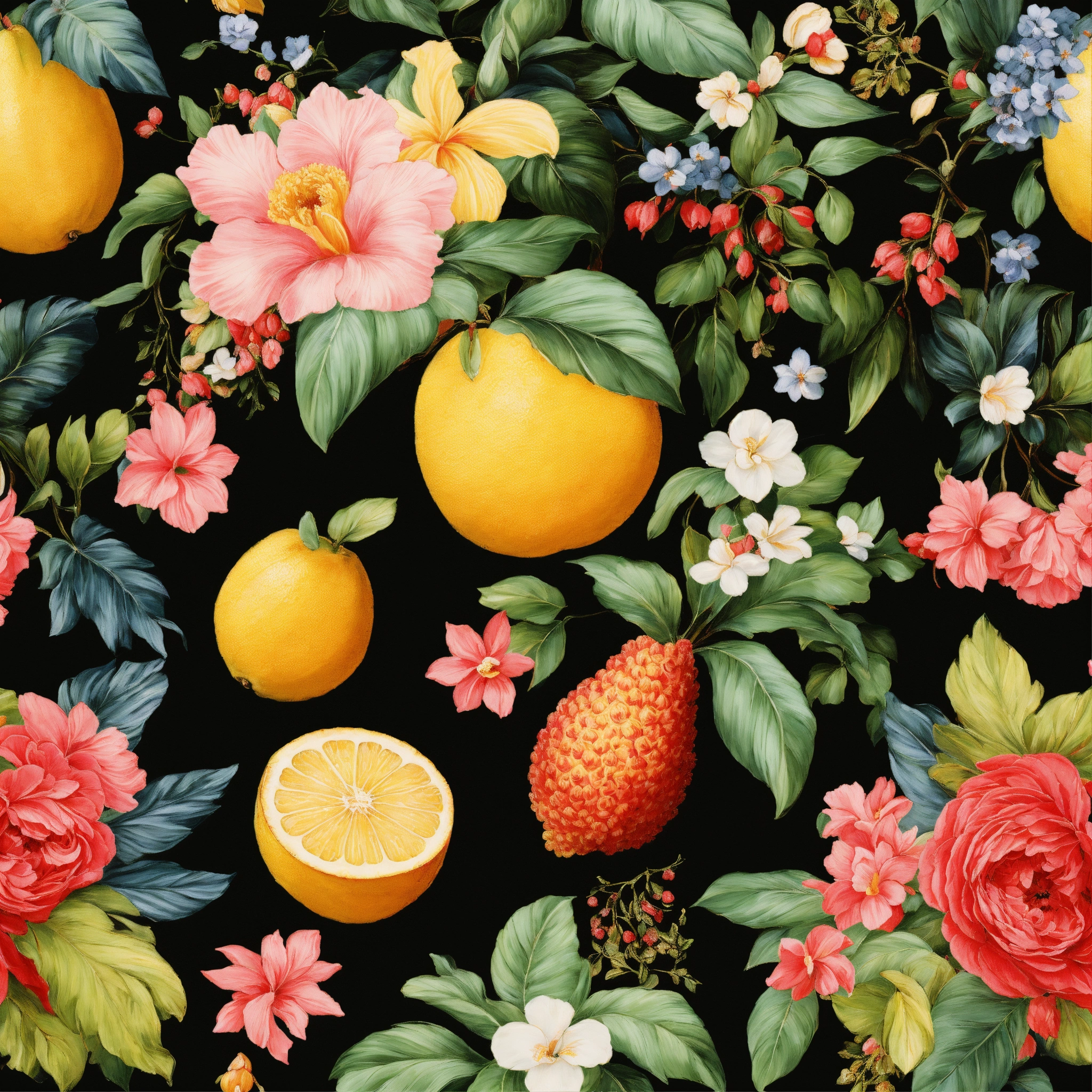 Lexica - Create a tile seamless repeating of a stylistic Rococo ...