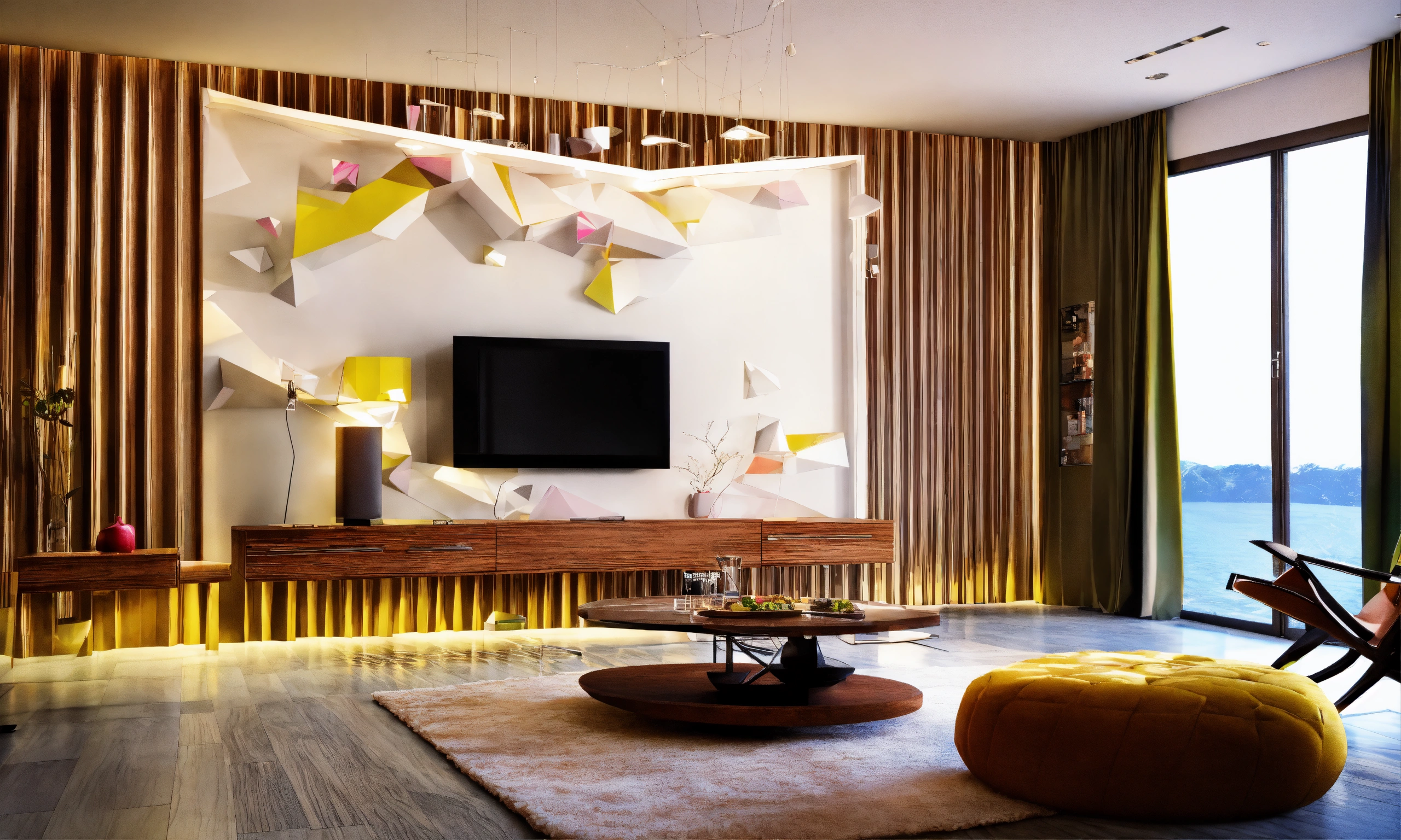 Lexica - 3D walls modern interior design