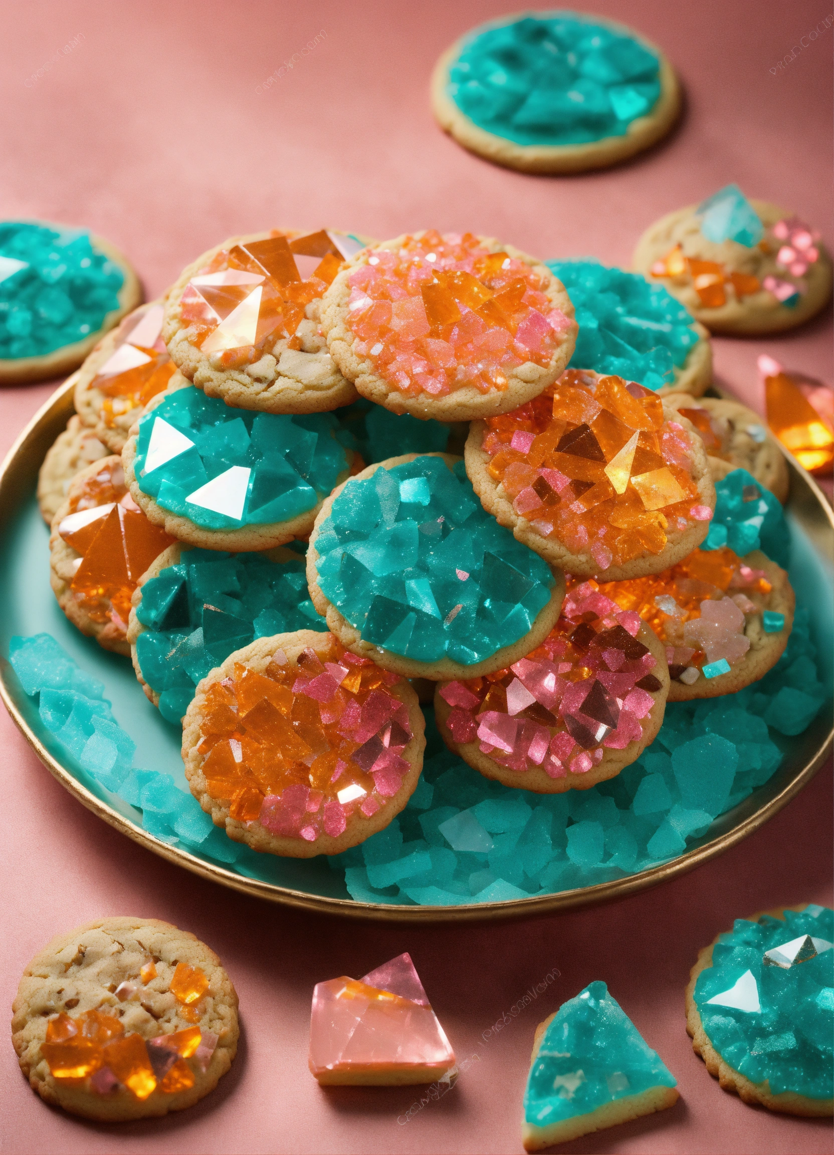 lexica-cookies-made-of-sparkling-diamond-glass-fragments-in-deep