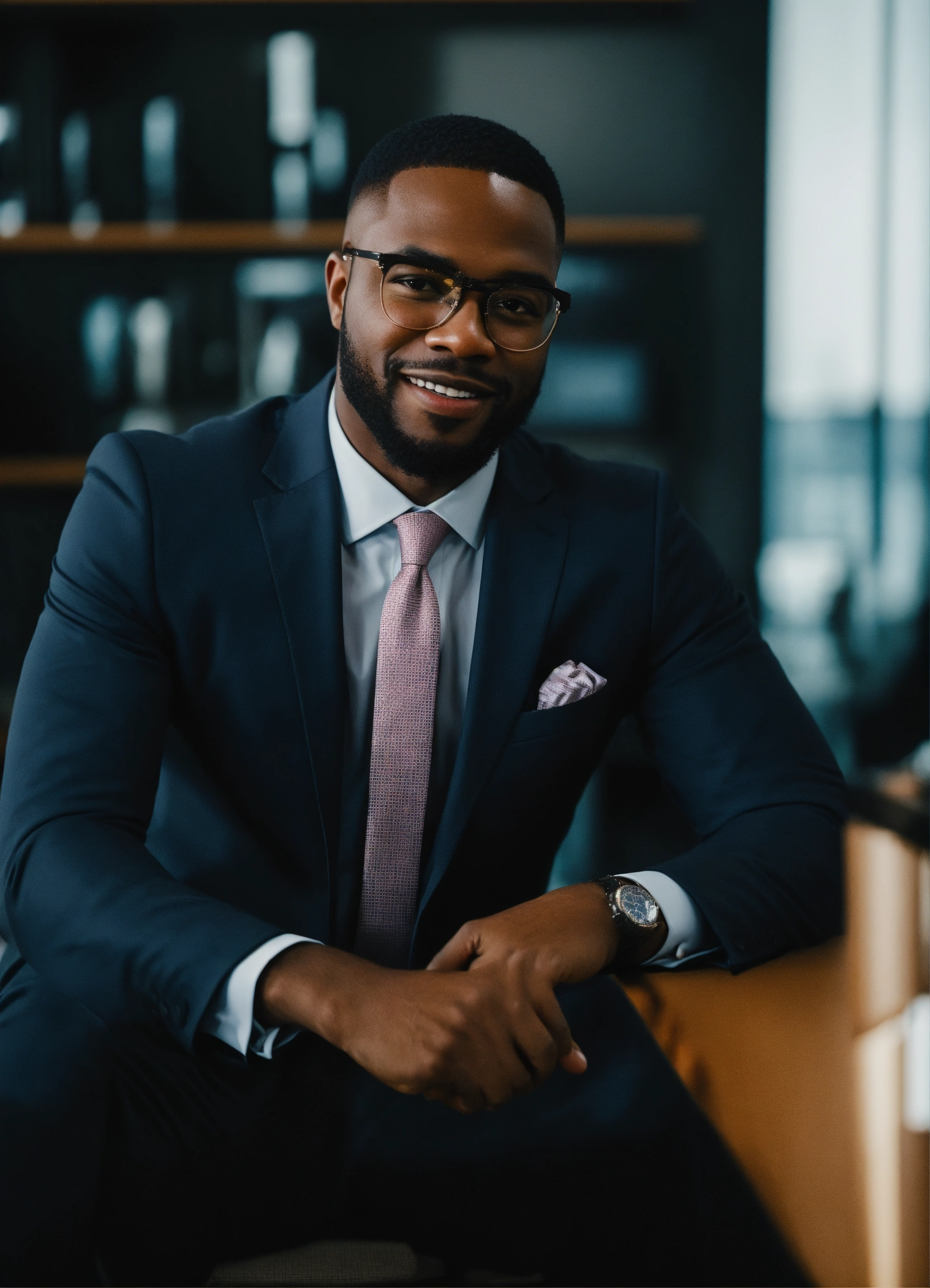 Lexica - A series of photos of black black men in Finance Industry