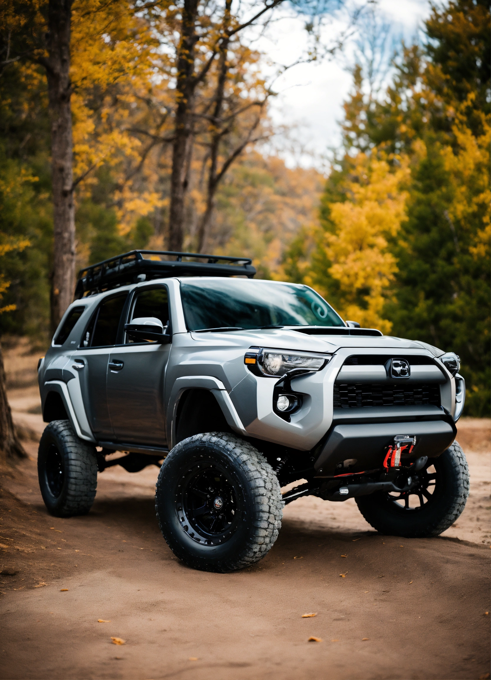 Lexica - 2023 Four Runner, lunar rock color , lifted, sick rims, four door