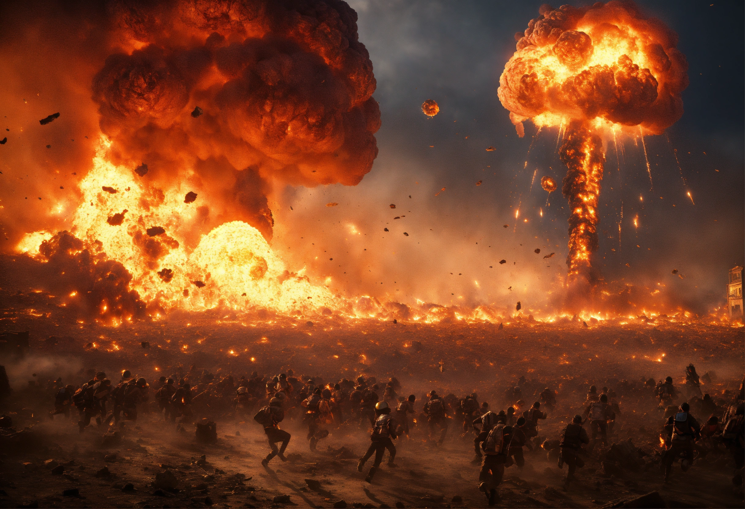 Lexica - A mass explosion on earth that destroys all of humanity, scary ...