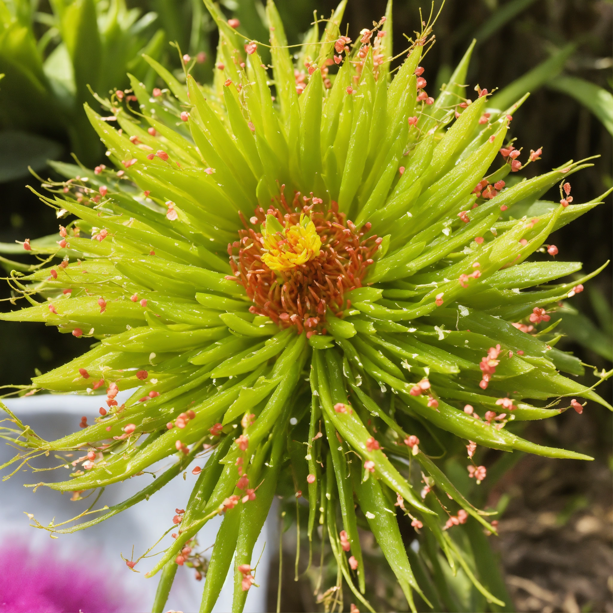 Lexica - Create a template with three key feature 1. gudhal flower 2 ...
