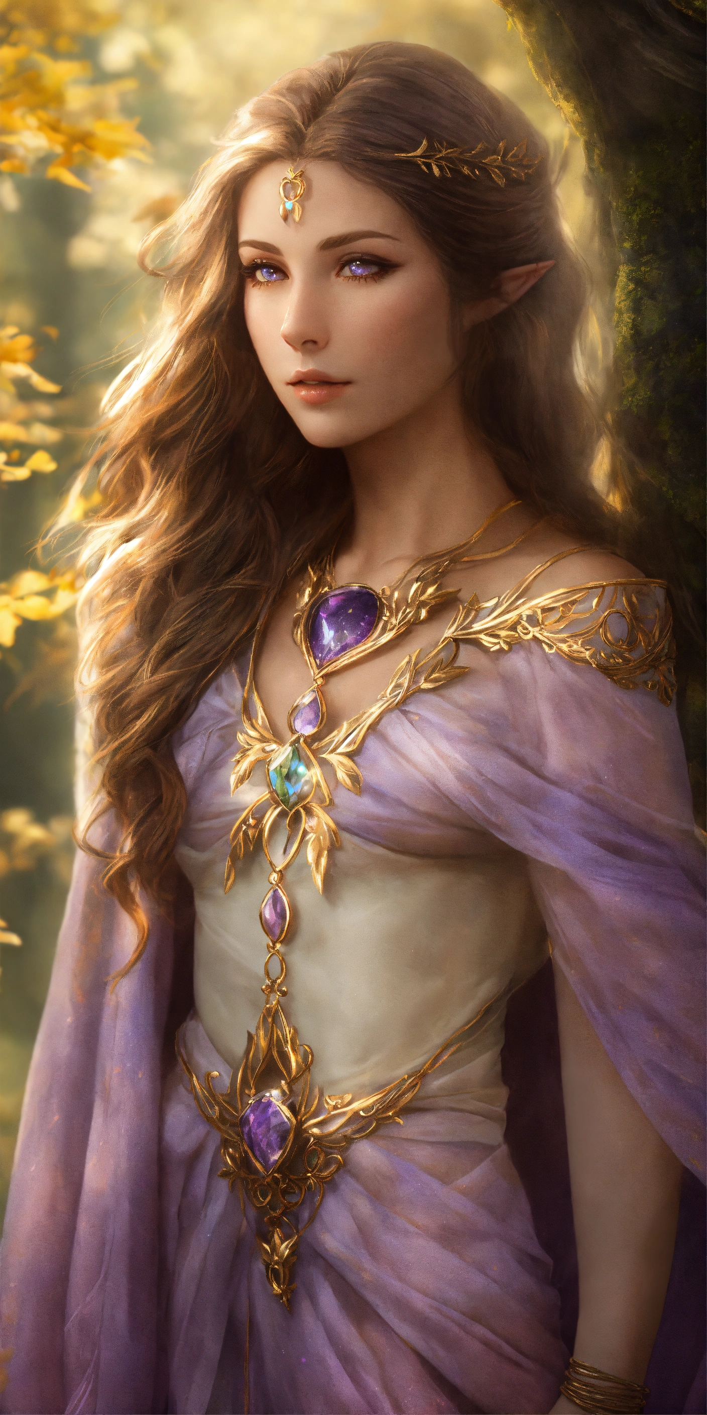 Lexica - Eladrin elf of the Feywild, young adult, slender and lithe ...
