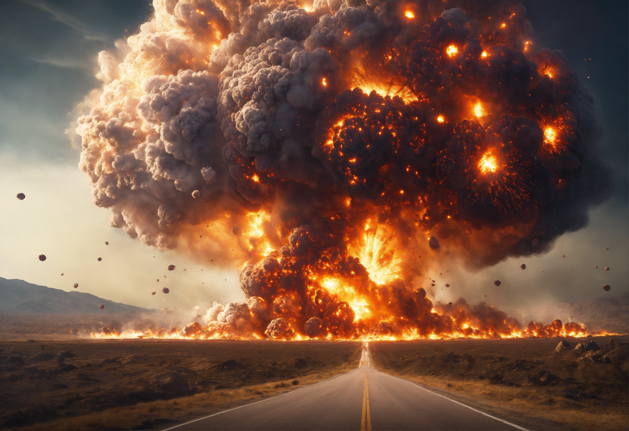 Lexica - A mass explosion on earth that destroys all of humanity, scary ...