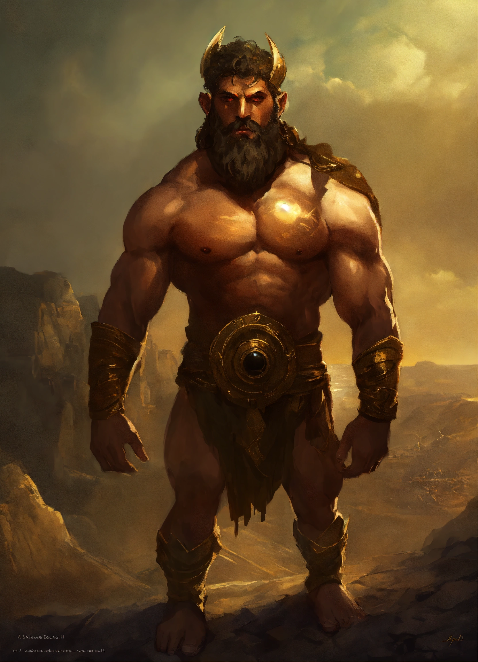 Lexica - A cyclop, greek mythology, concept art