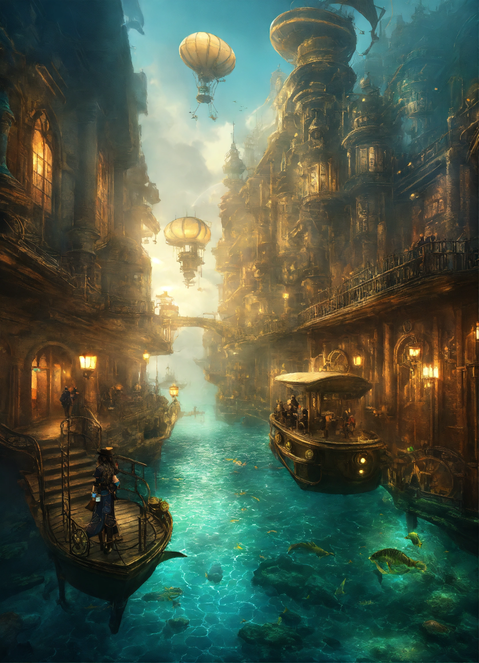 Lexica - Steampunk revolution in an underwater city with magical ...