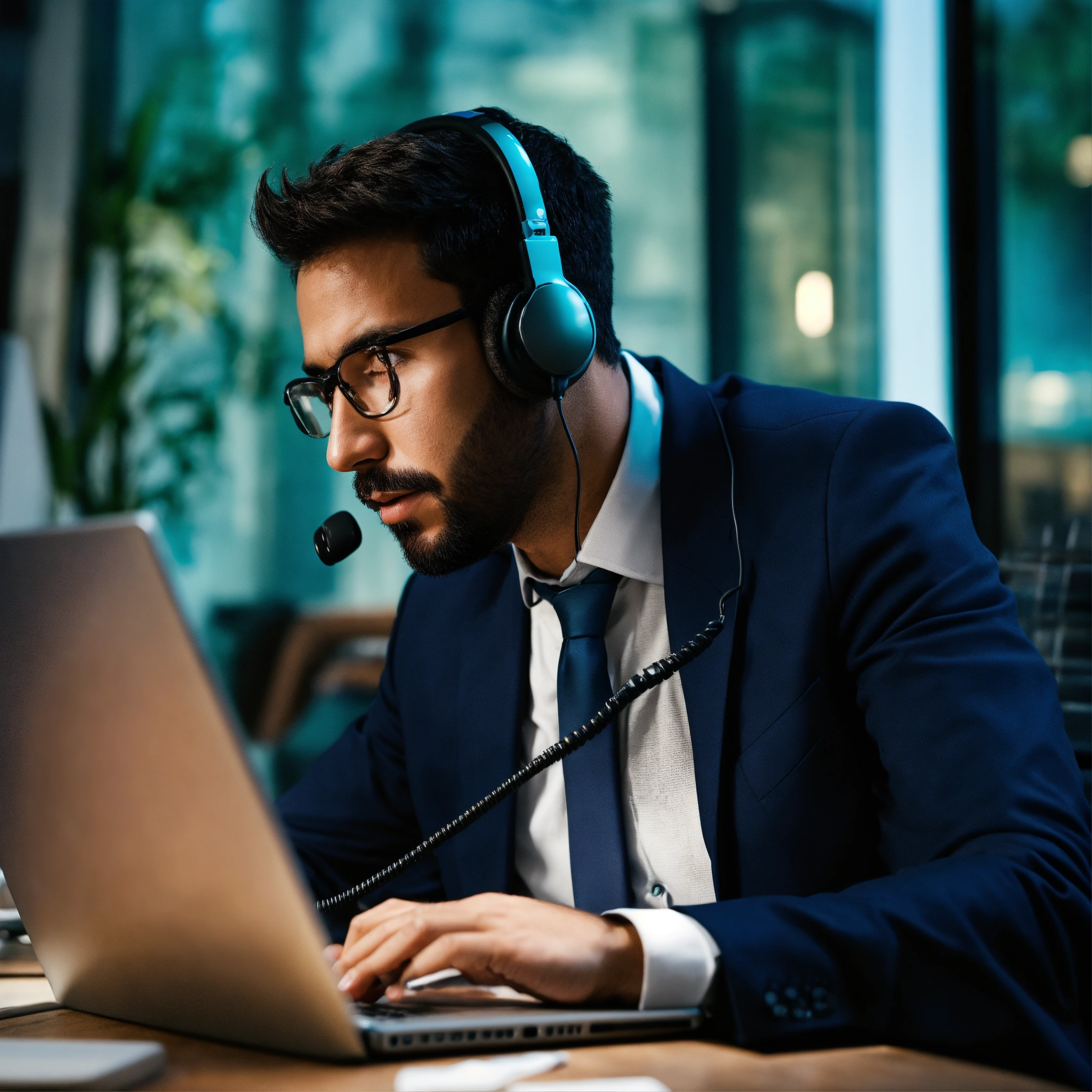 Lexica - A man doing a cold calling