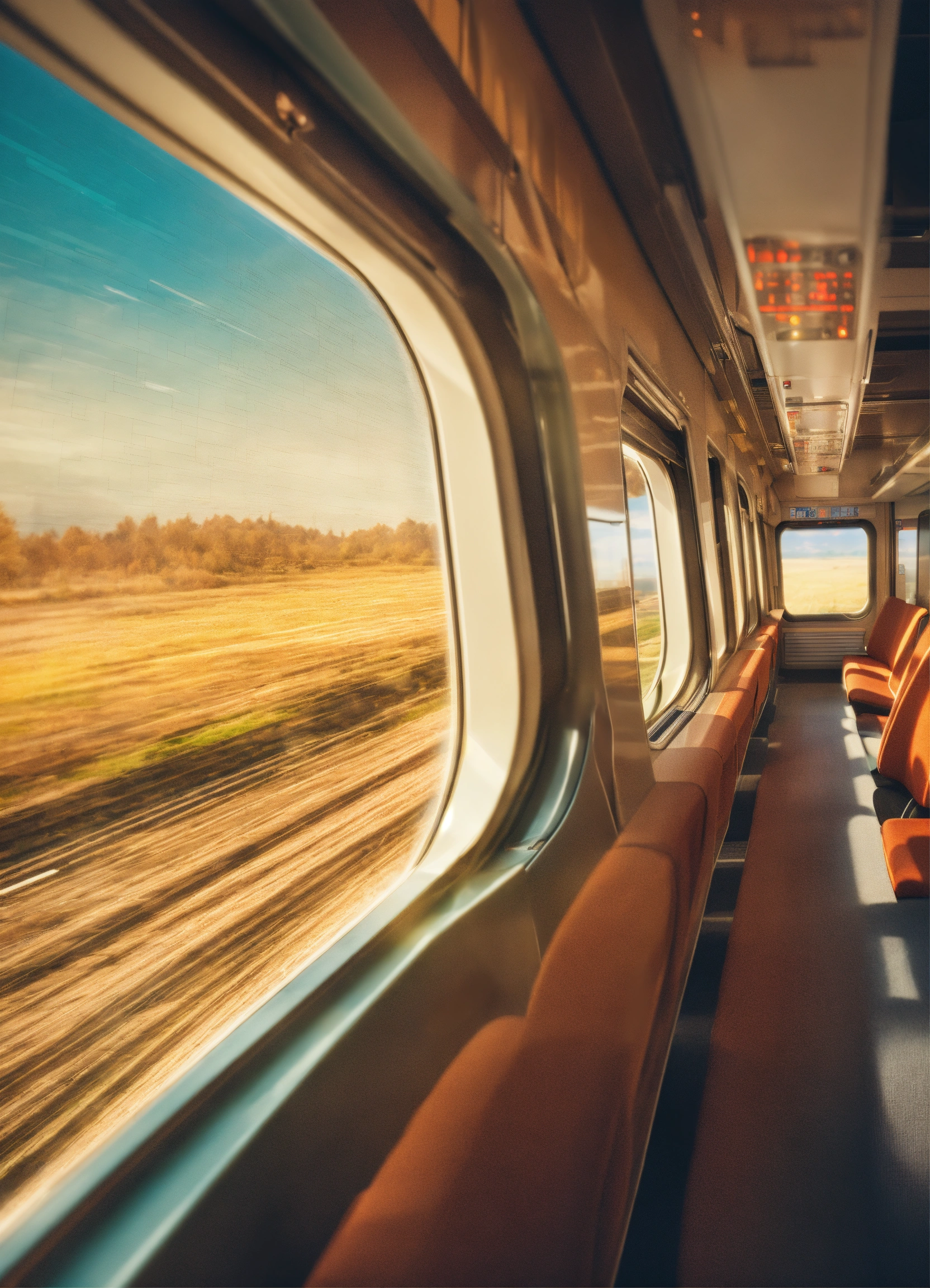 Lexica - Looking through the window of a high-speed train with ...