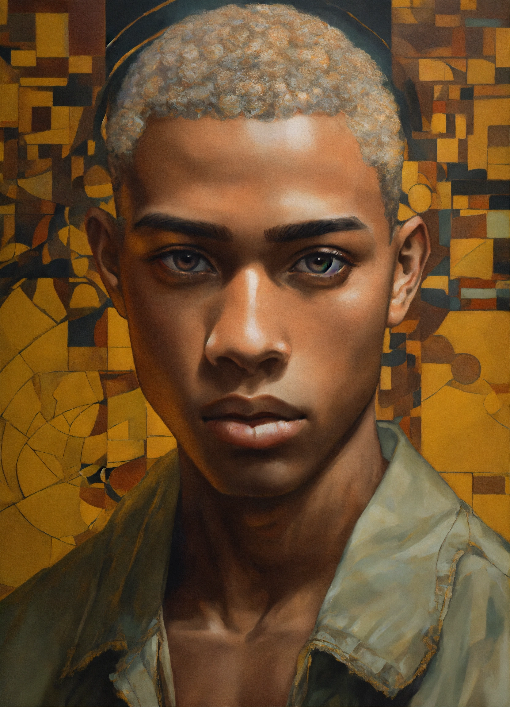 Lexica - A highly detailed portrait of a young human man that has ...