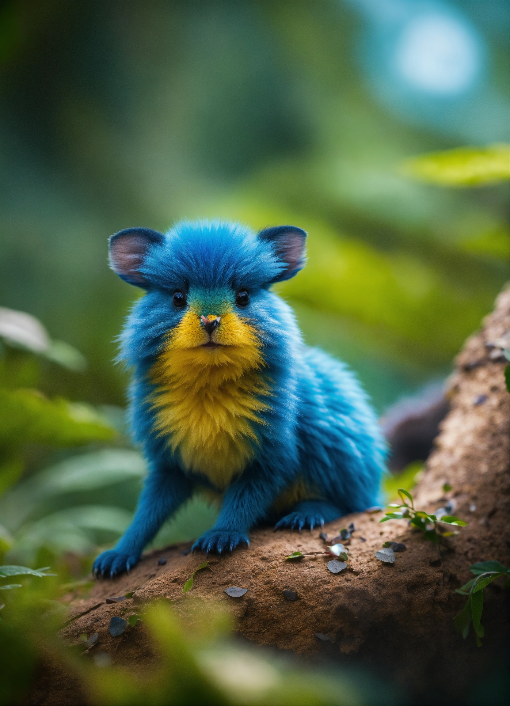 Lexica - Ultra realistic most beautiful fuzzy little creatures in the ...