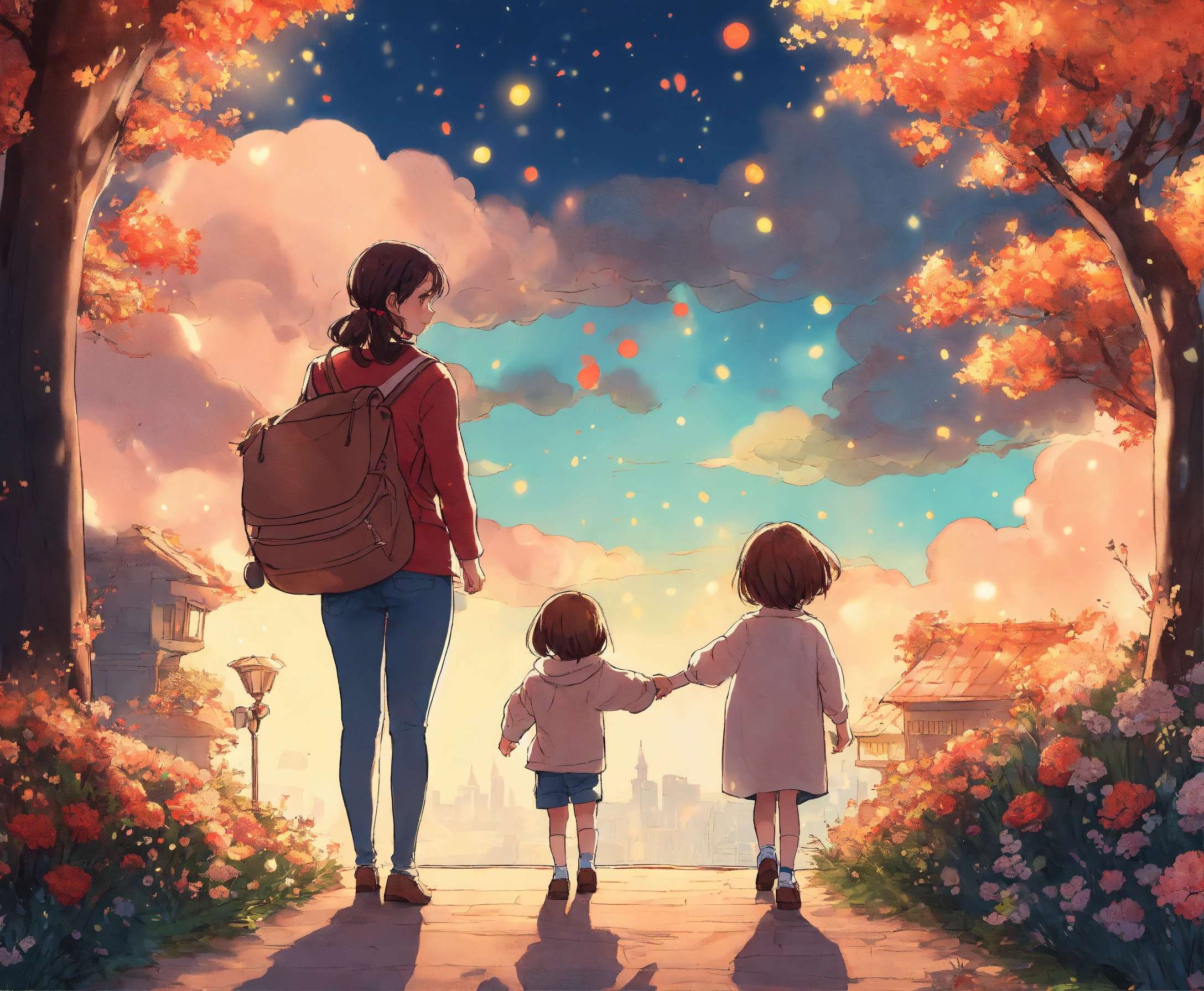 lexica-une-illustration-3-personnes-une-maman-sa-fille-et-son