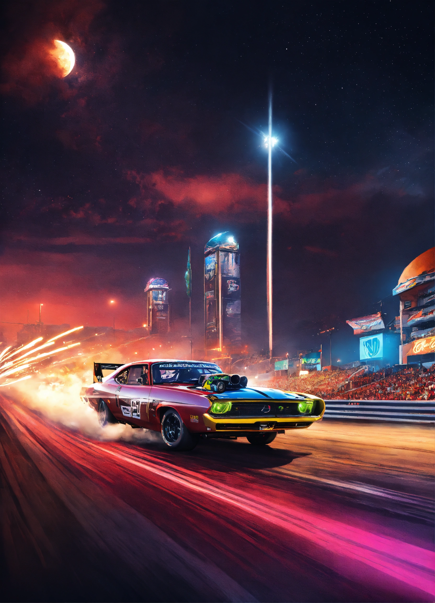 Lexica - Generate a captivating digital illustration of a Bahrain Drag ...