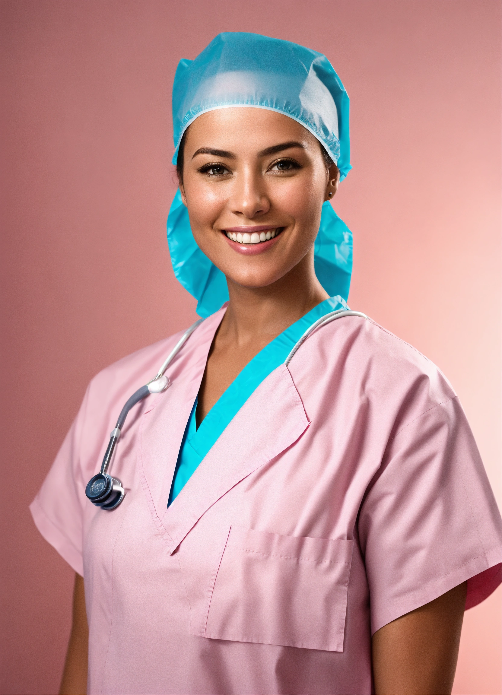 Lexica - Female surgeon, smiling . Full length, Hyper realistic, side ...
