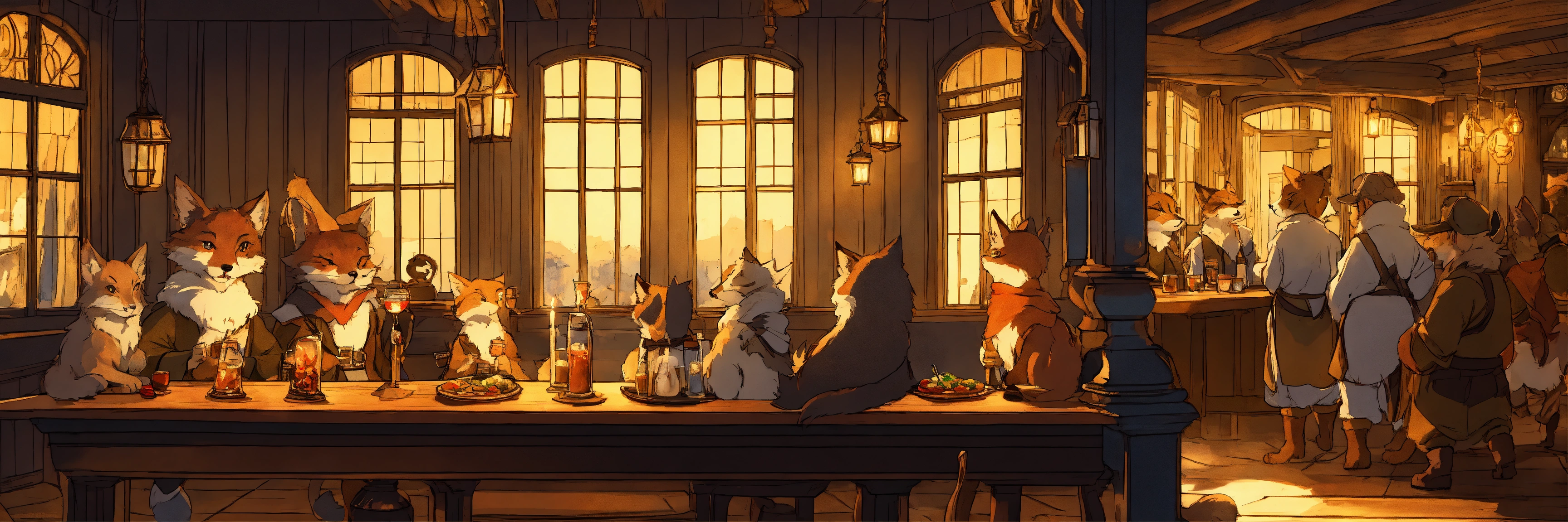 lexica-masterpiece-best-quality-anthropomorphic-cats-and