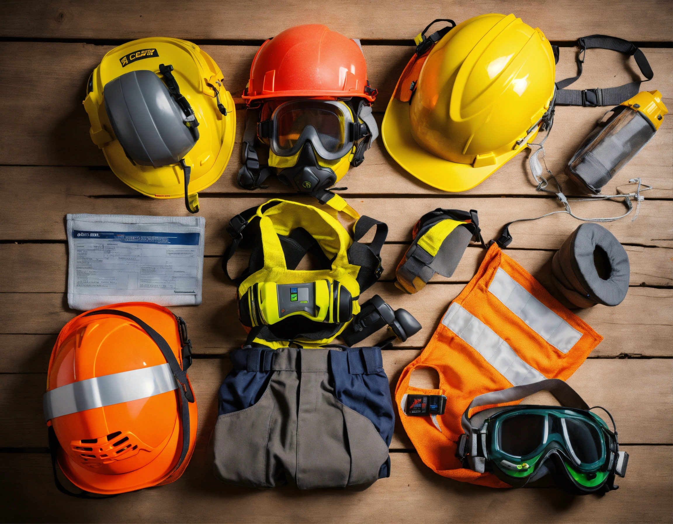 Lexica - Sample of all existing safety equipment for all types of work